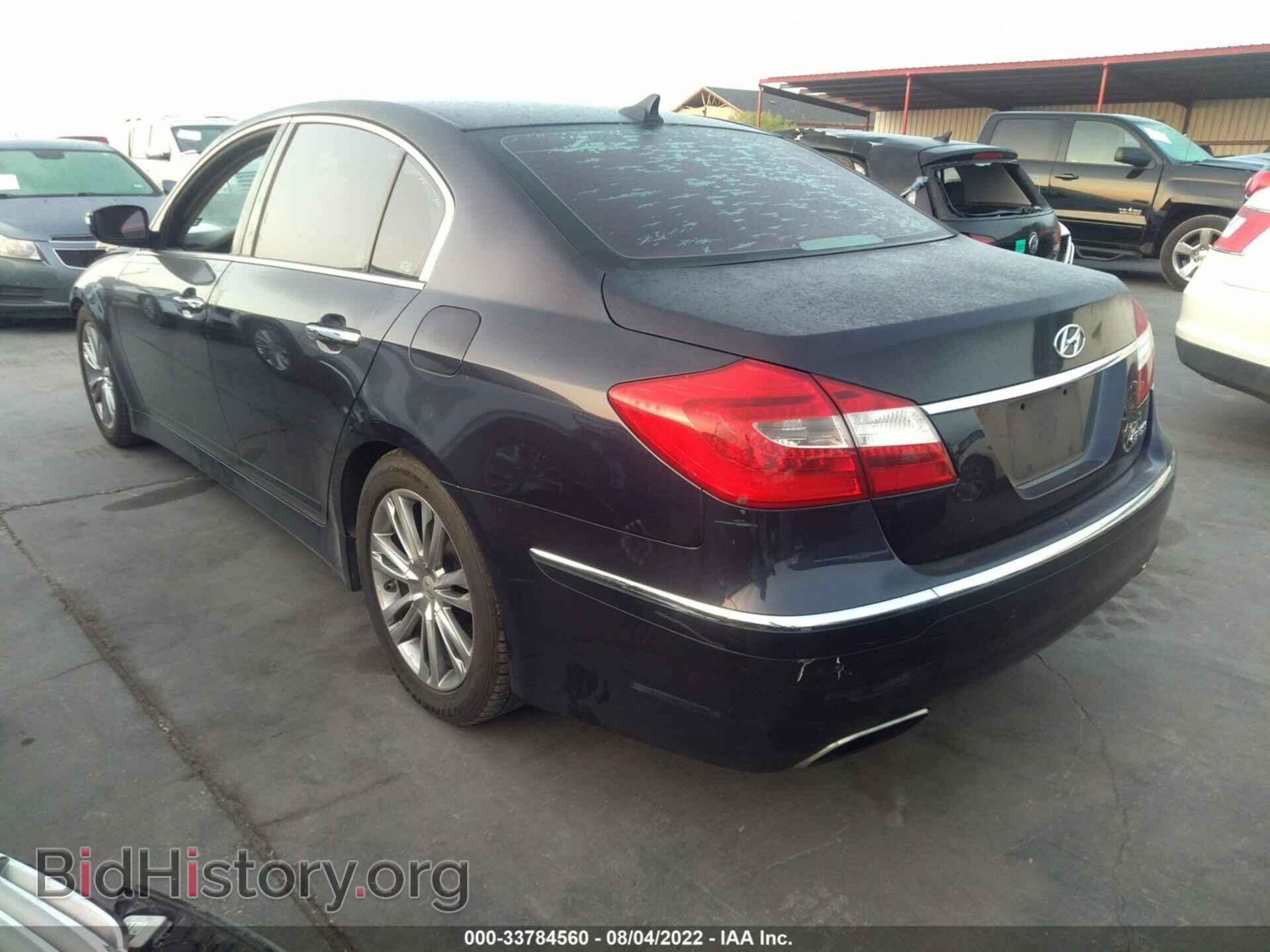 2012 HYUNDAI GENESIS - VIN: KMHGC4DD3CU166063 - Фото 3
