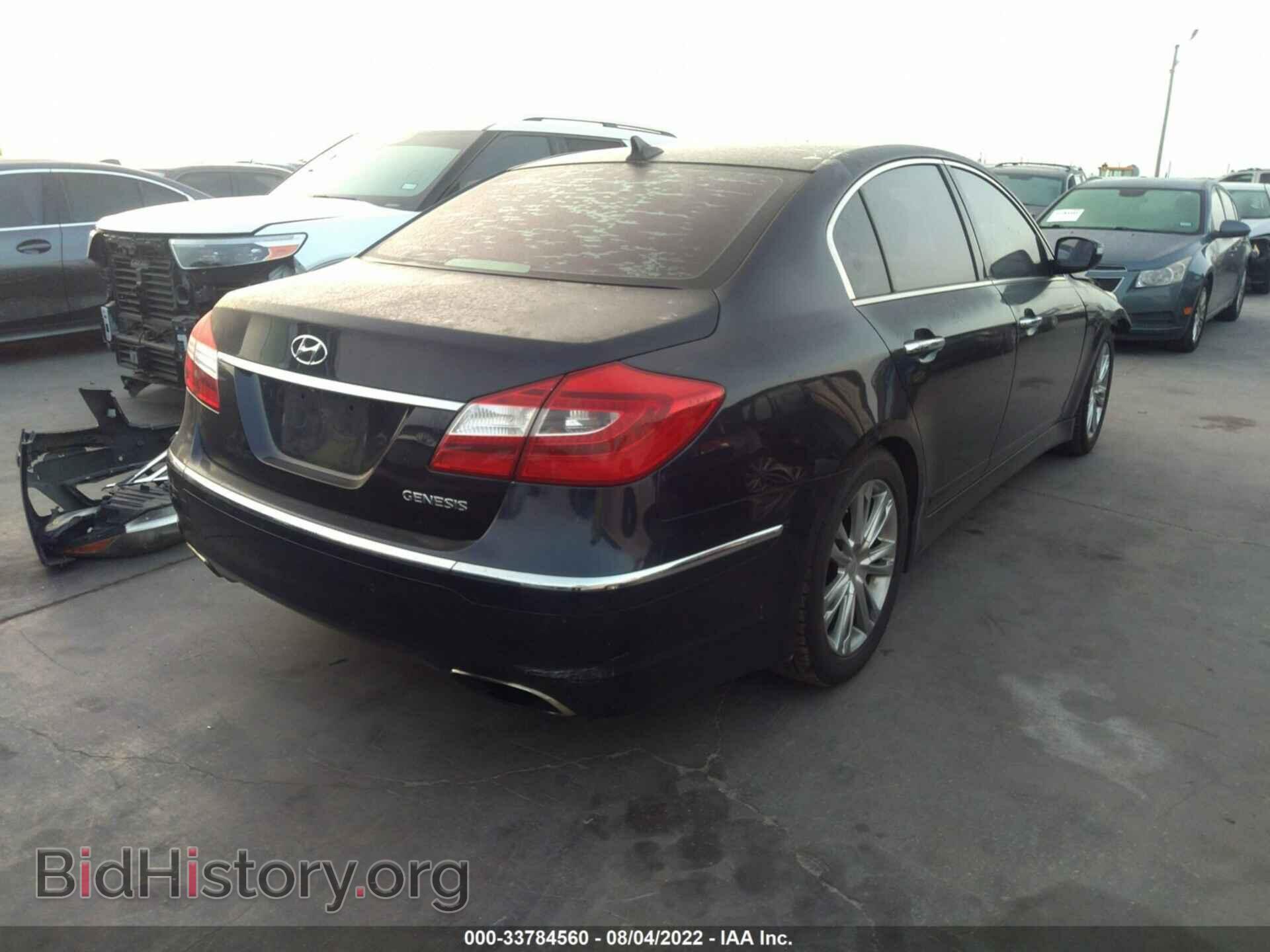 2012 HYUNDAI GENESIS - VIN: KMHGC4DD3CU166063 - Фото 4