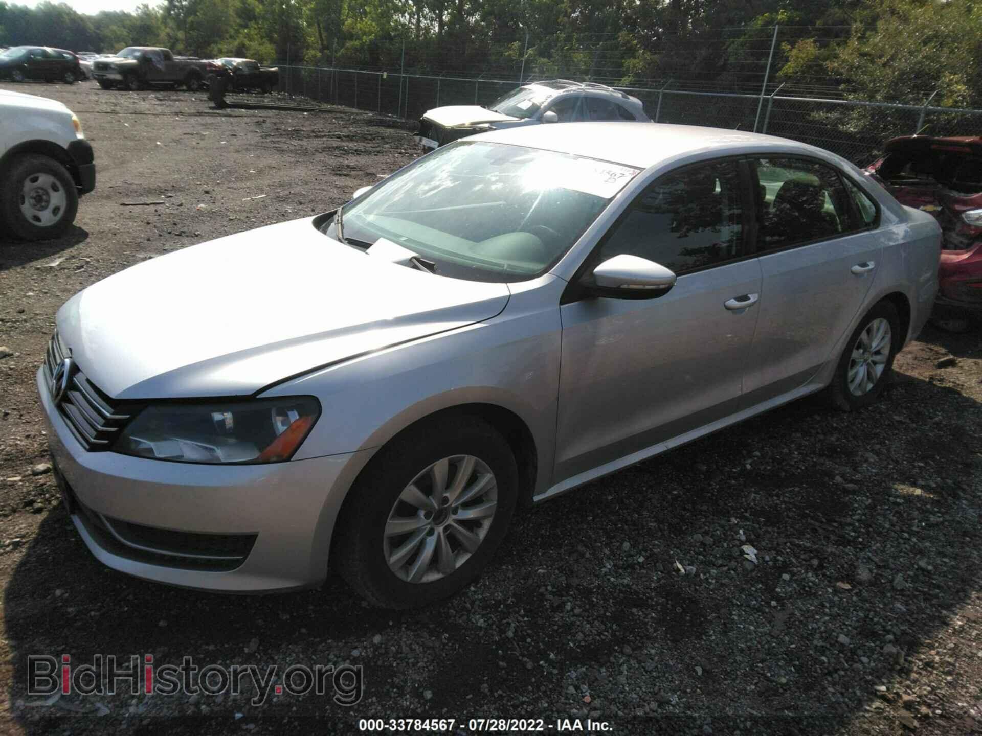 2012 VOLKSWAGEN PASSAT - VIN: 1VWAH7A38CC086754 - Фото 2