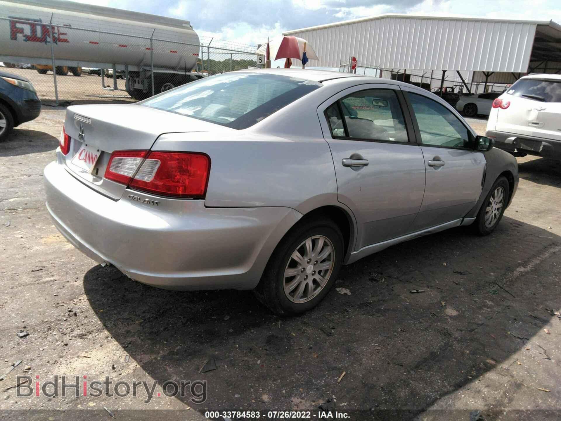 2009 MITSUBISHI GALANT - VIN: 4A3AB36F29E024616 - Фото 4