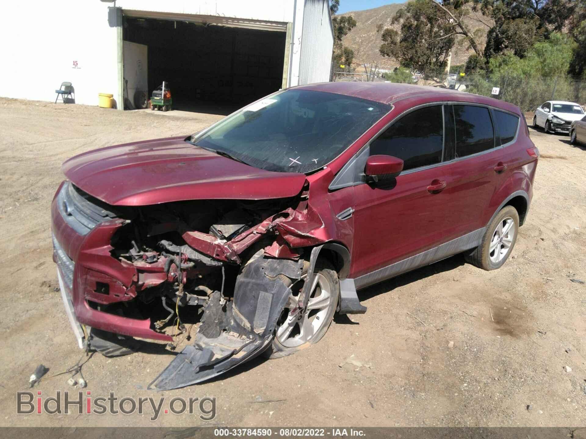 2014 FORD ESCAPE - VIN: 1FMCU0GX3EUD01541 - Фото 2