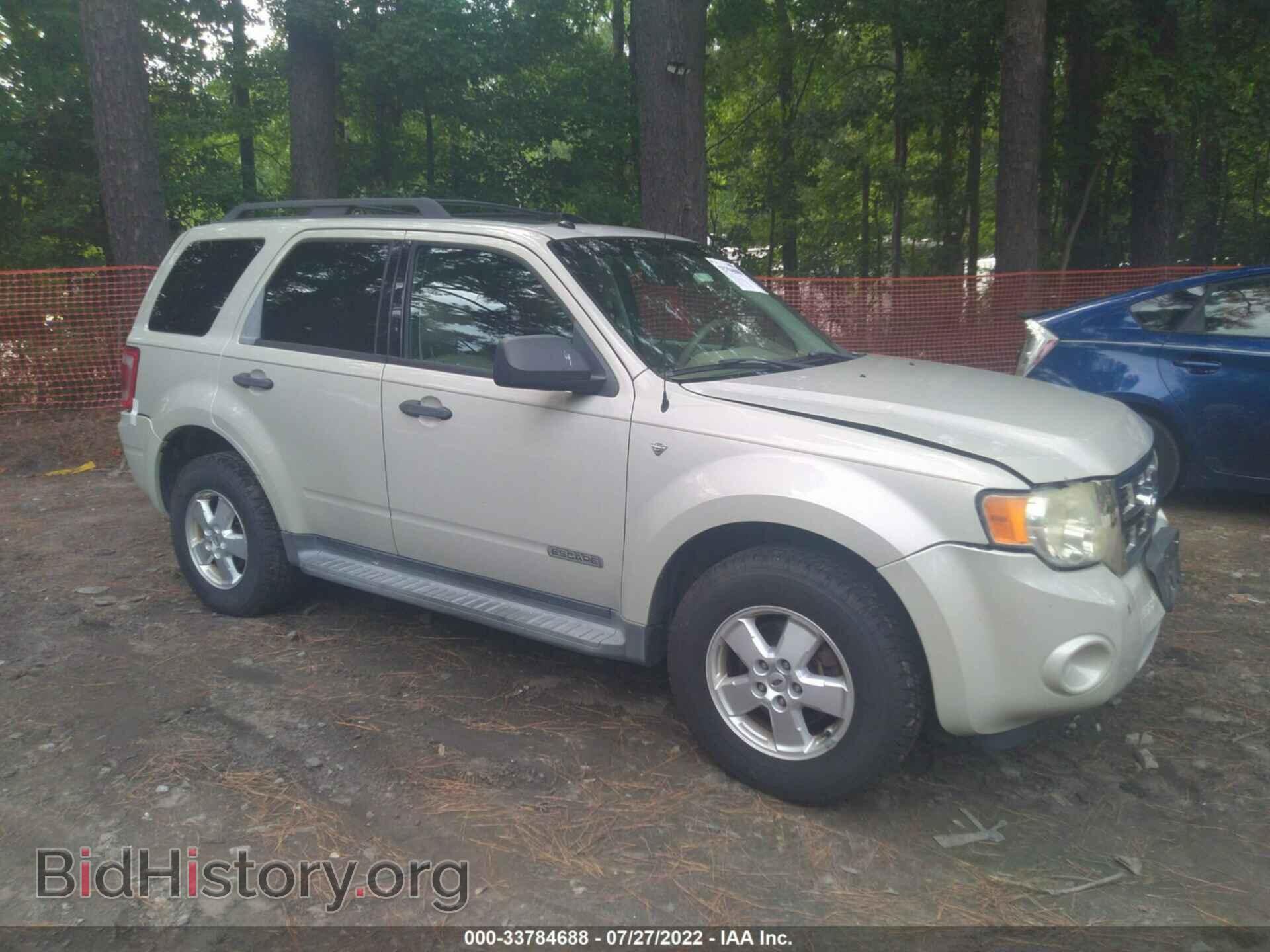 Фотография 1FMCU931X8KA90621 - FORD ESCAPE 2008