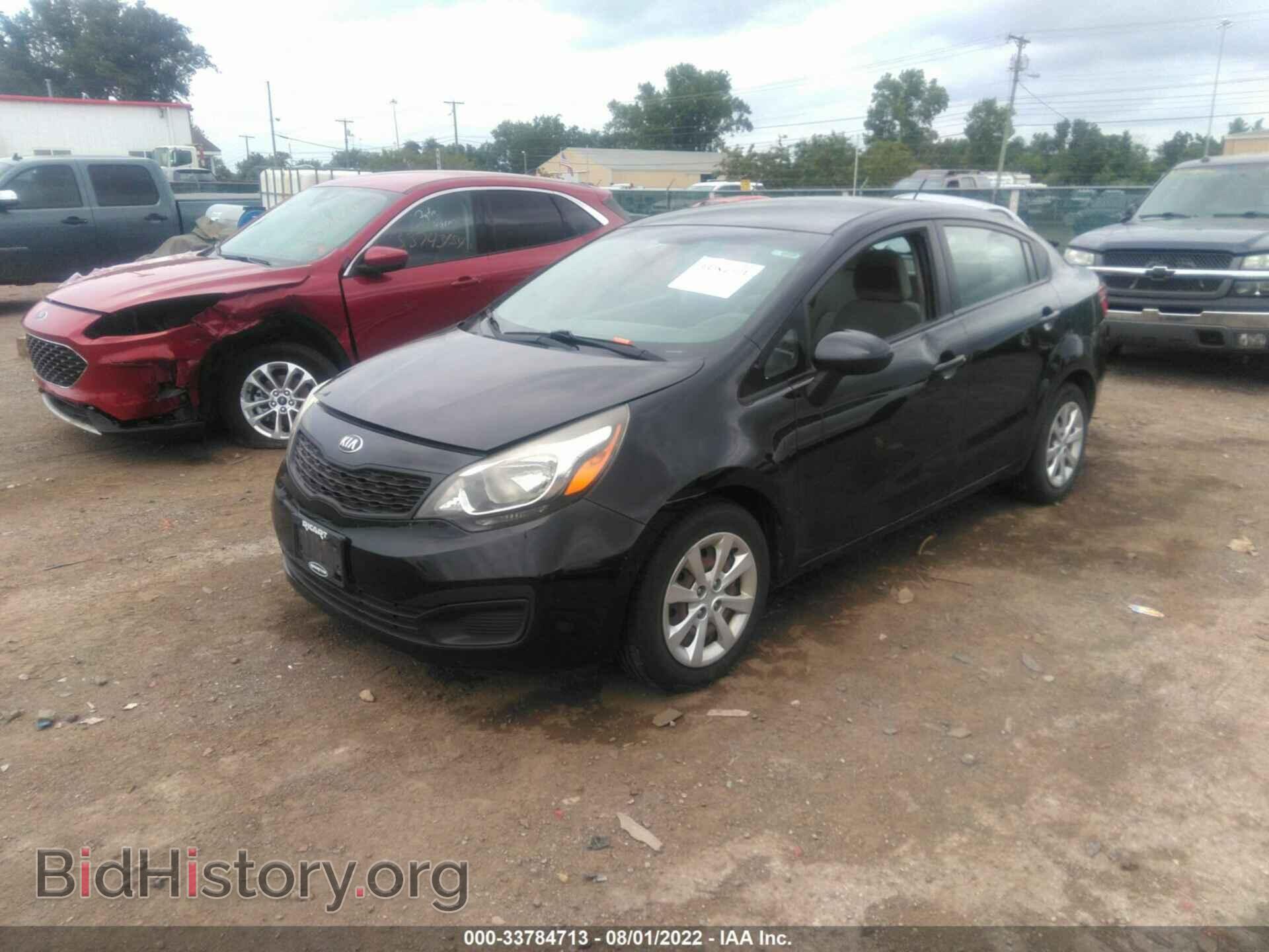 2013 KIA RIO - VIN: KNADM4A33D6159536 - Фото 2