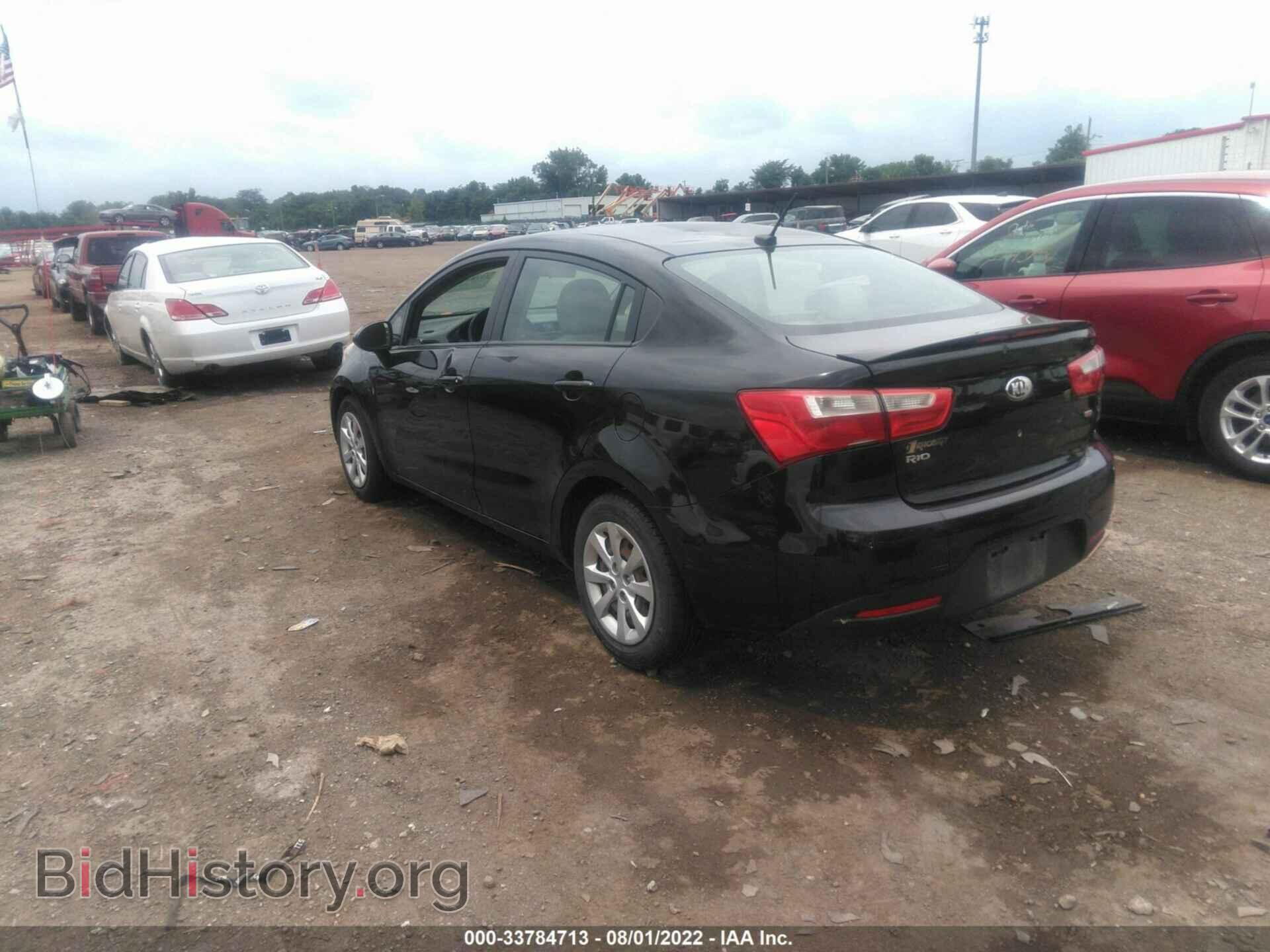 2013 KIA RIO - VIN: KNADM4A33D6159536 - Фото 3