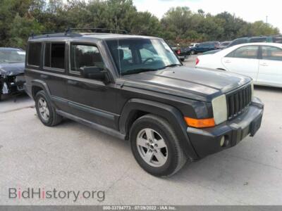 2006 Jeep COMMANDER, gray — VIN 1J8HH48N56C142007, IAAI