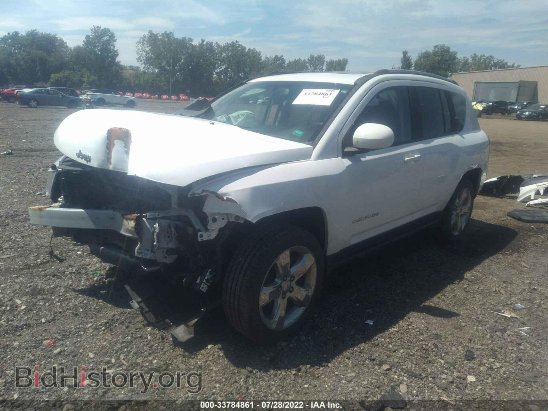 2015 JEEP COMPASS - VIN: 1C4NJDEB4FD208081 - Фото 2