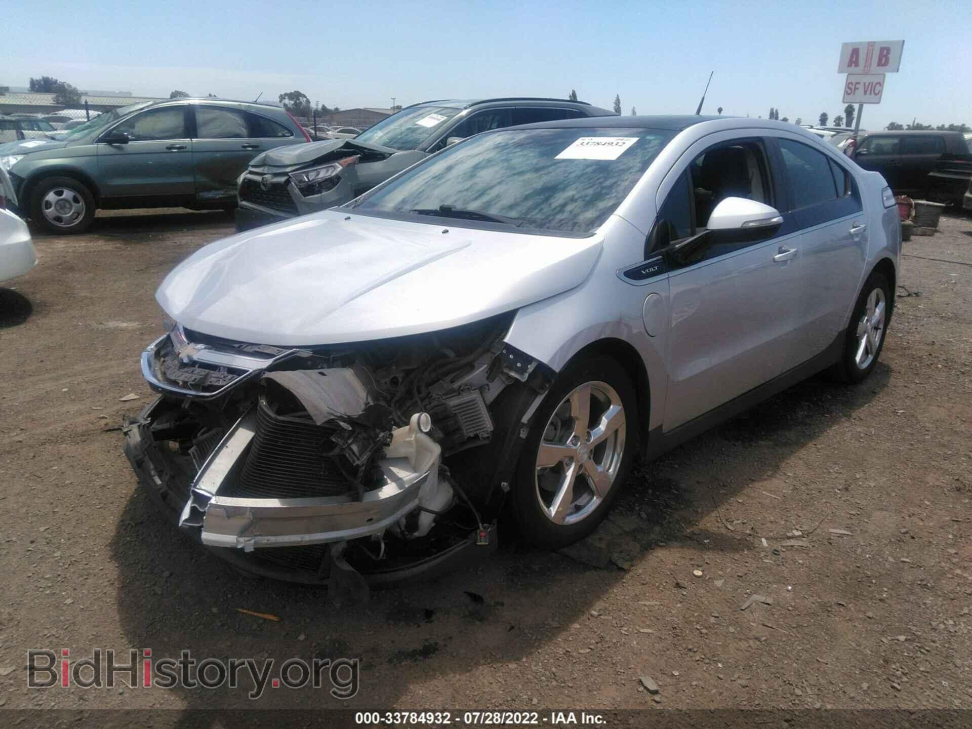 2012 CHEVROLET VOLT - VIN: 1G1RD6E47CU116540 - Фото 2