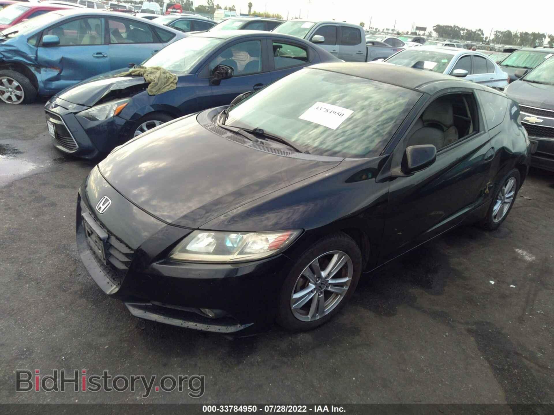 2011 HONDA CR-Z - VIN: JHMZF1D60BS014609 - Photo 2