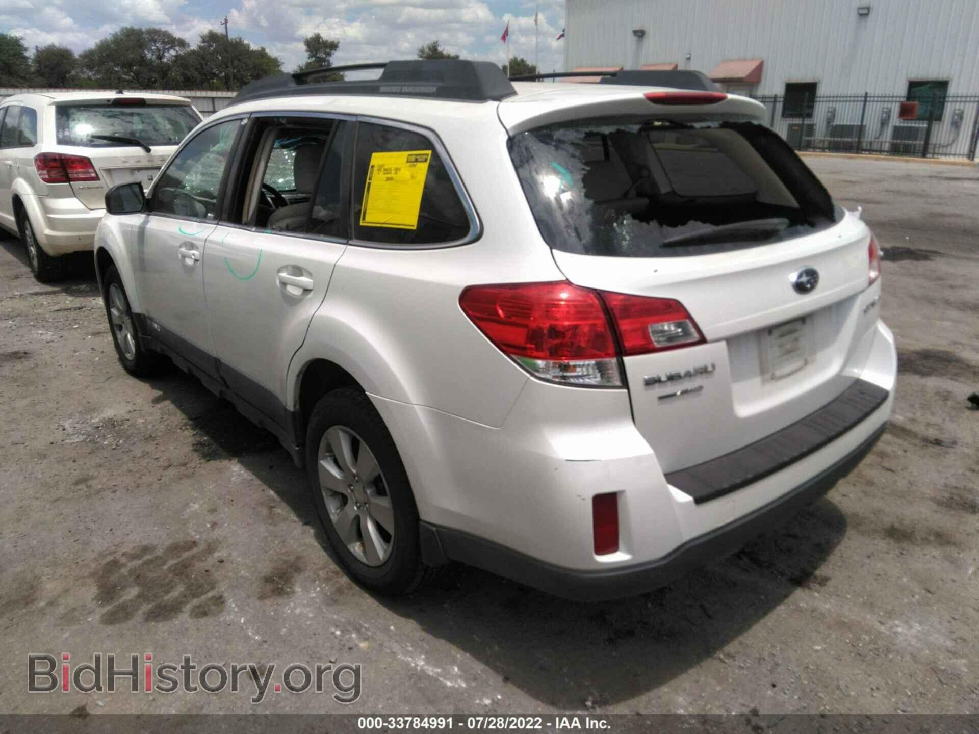 2012 SUBARU OUTBACK - VIN: 4S4BRCCC2C3298507 - Фото 3