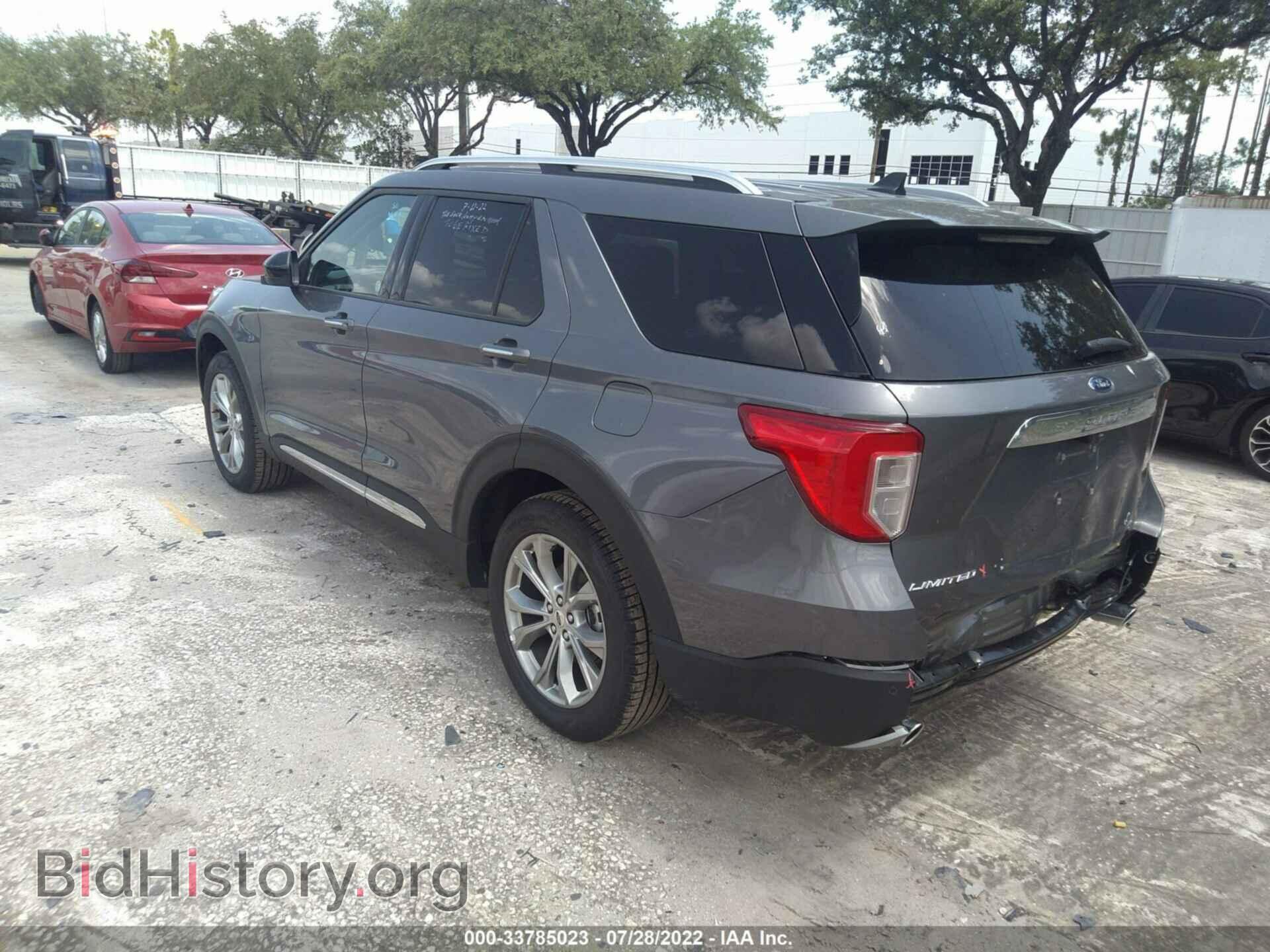 2022 FORD EXPLORER - VIN: 1FMSK7FH2NGA32533 - Фото 3