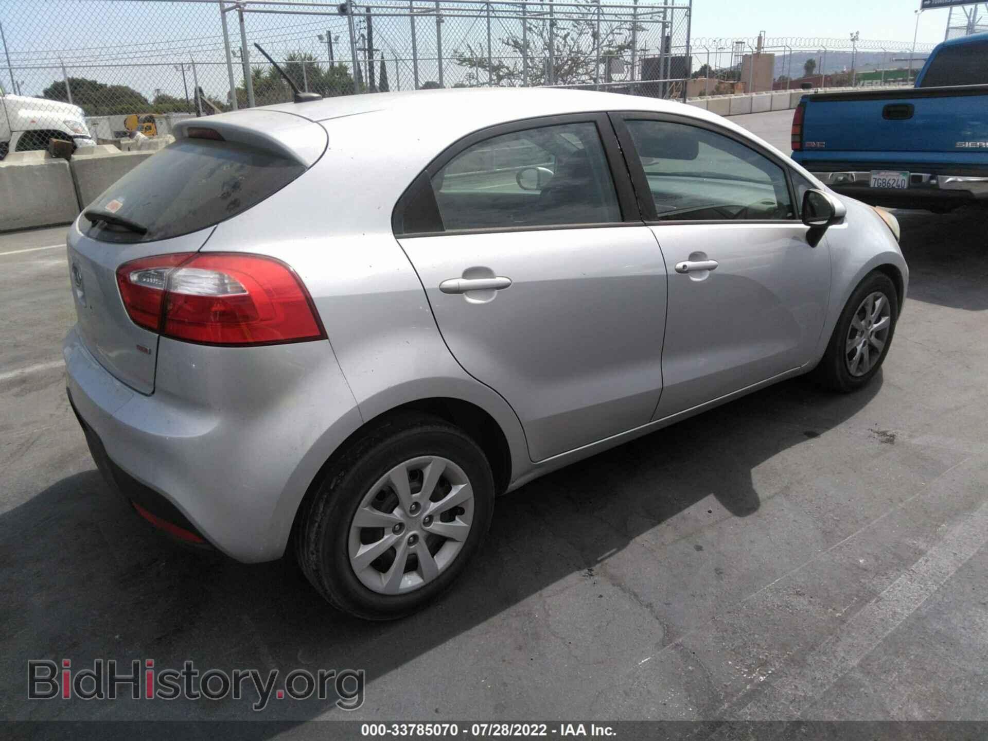 2013 KIA RIO - VIN: KNADM5A30D6097860 - Фото 4