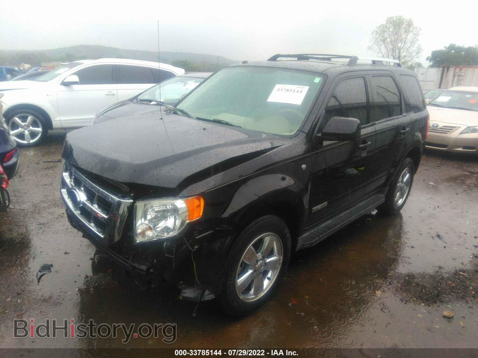 2008 FORD ESCAPE - VIN: 1FMCU94198KC93451 - Фото 2