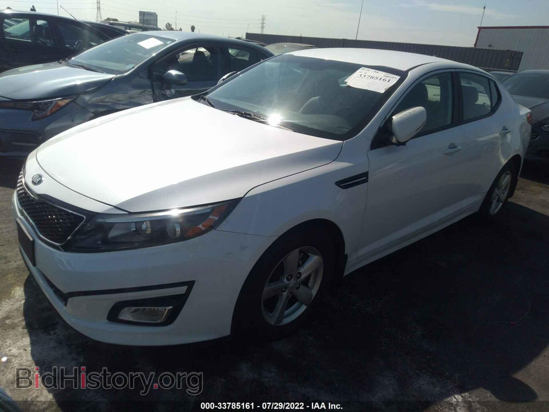 2015 KIA OPTIMA - VIN: KNAGM4A71F5657985 - Photo 2