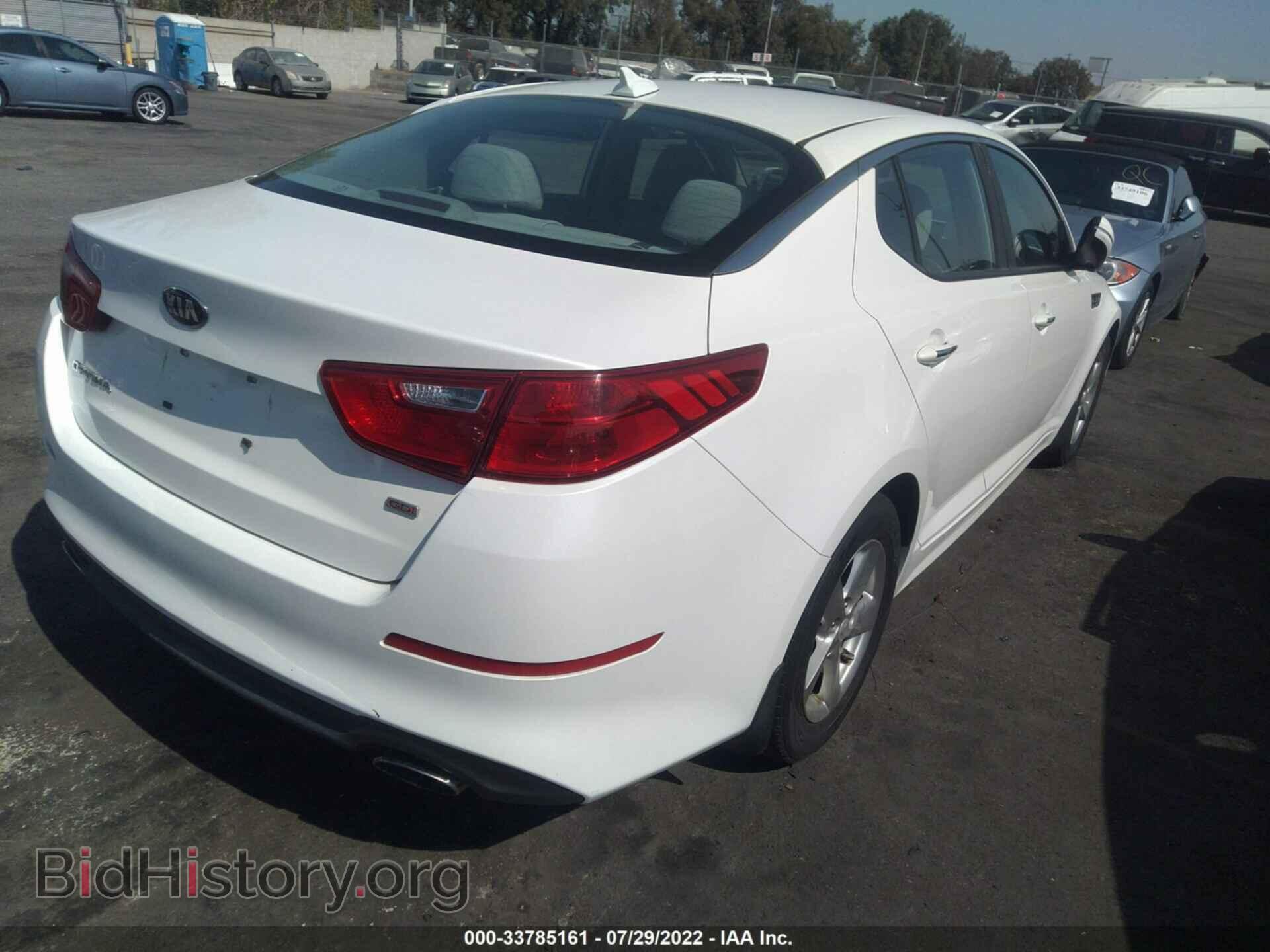 2015 KIA OPTIMA - VIN: KNAGM4A71F5657985 - Photo 4