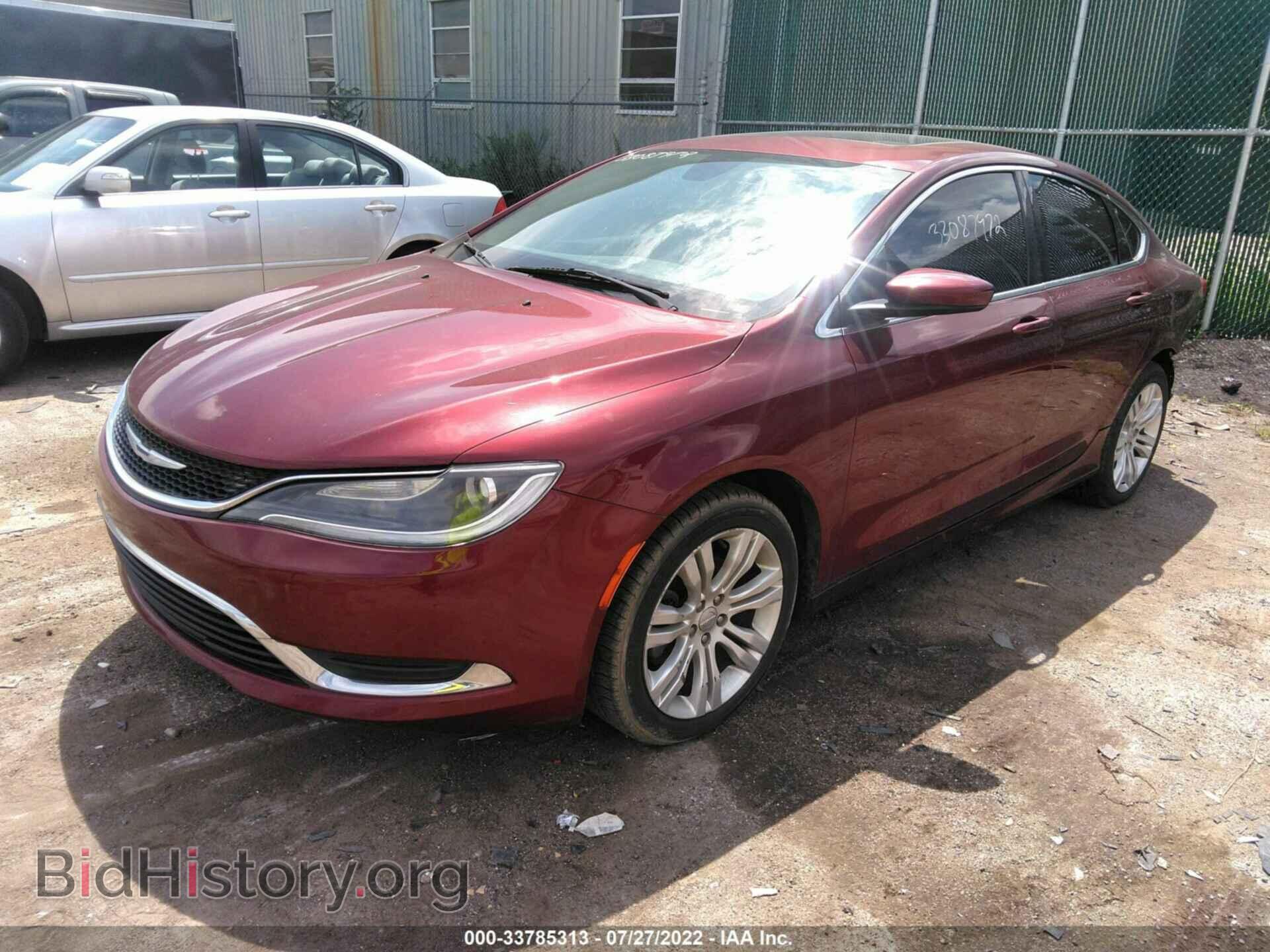 2015 CHRYSLER 200 - VIN: 1C3CCCAB4FN567821 - Фото 2