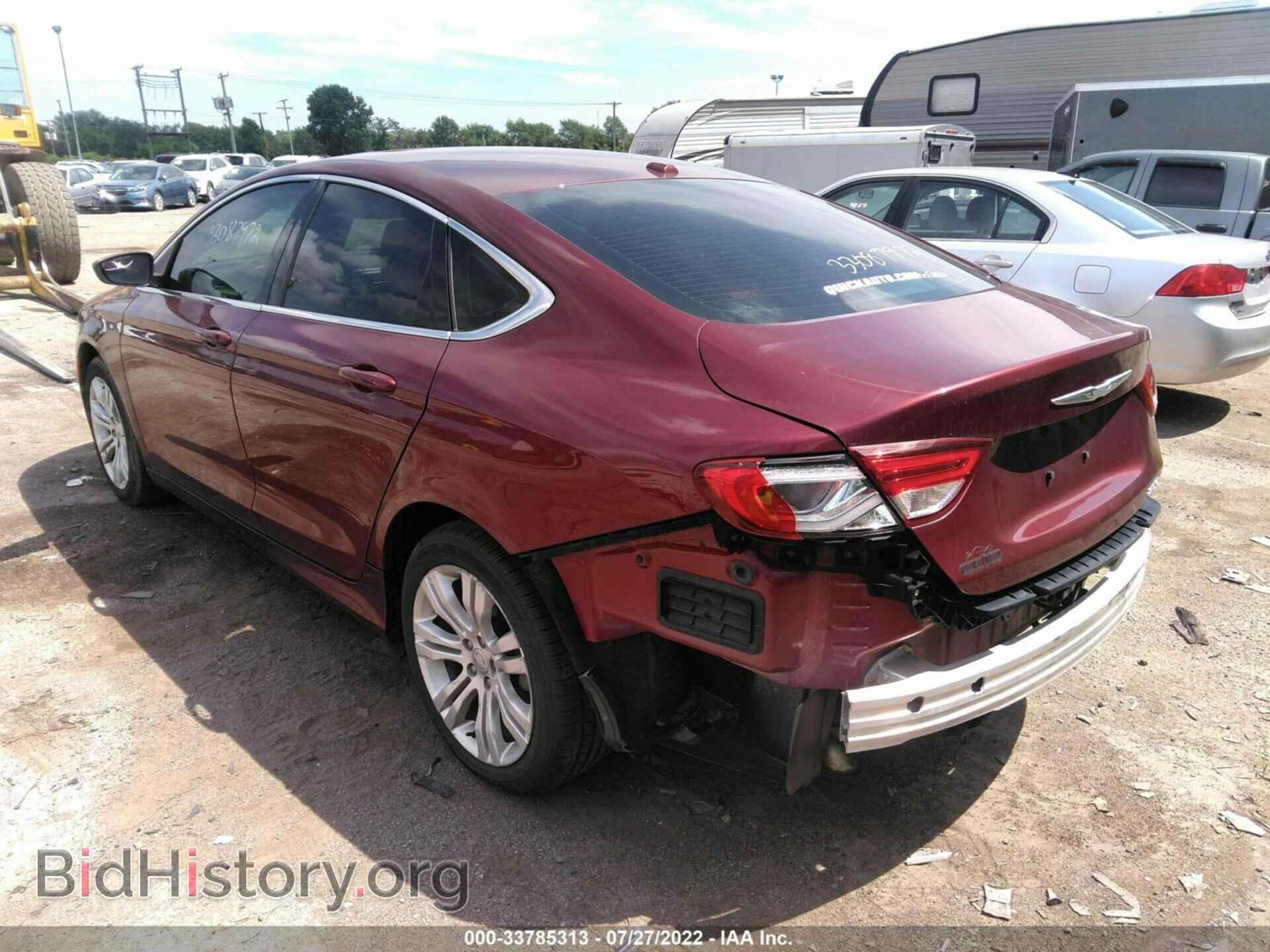 2015 CHRYSLER 200 - VIN: 1C3CCCAB4FN567821 - Фото 3