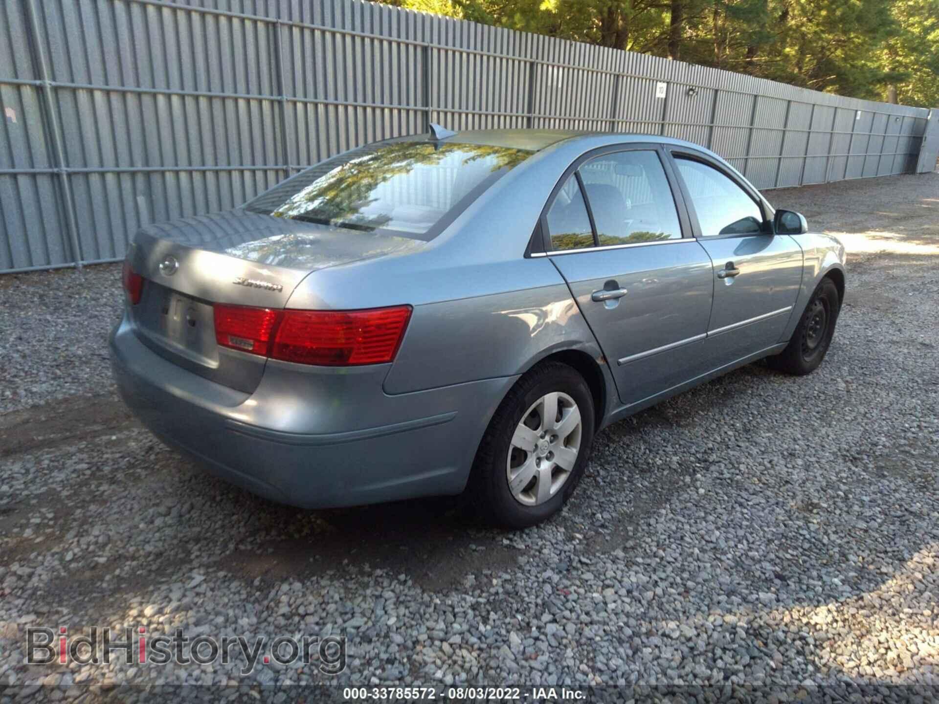 2009 HYUNDAI SONATA - VIN: 5NPET46C19H529852 - Фото 4