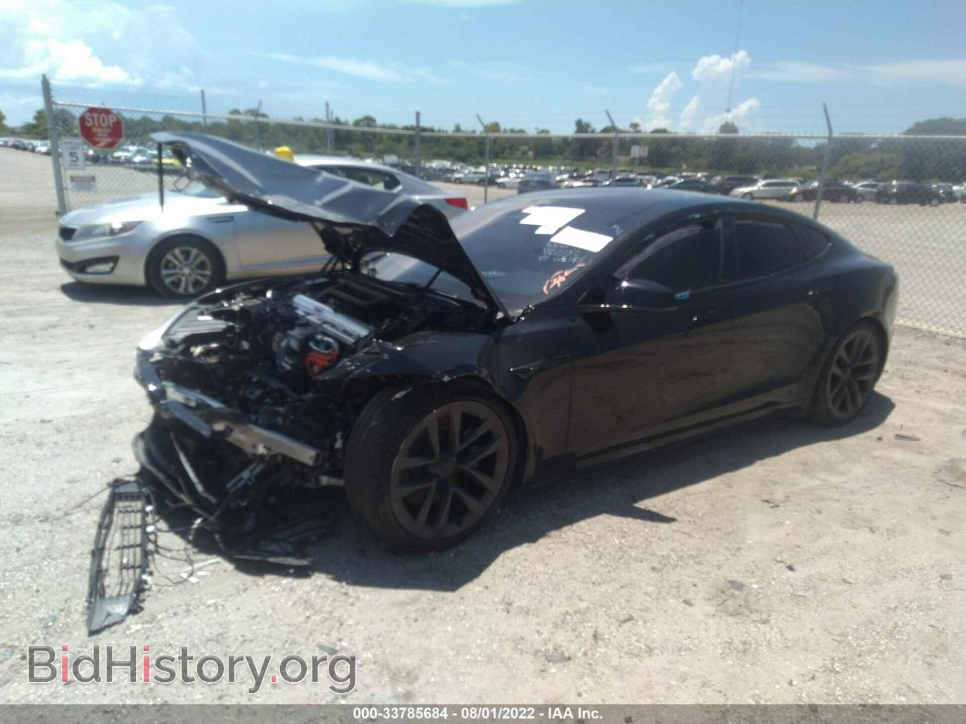 2021 TESLA MODEL S - VIN: 5YJSA1E65MF431255 - Photo 2
