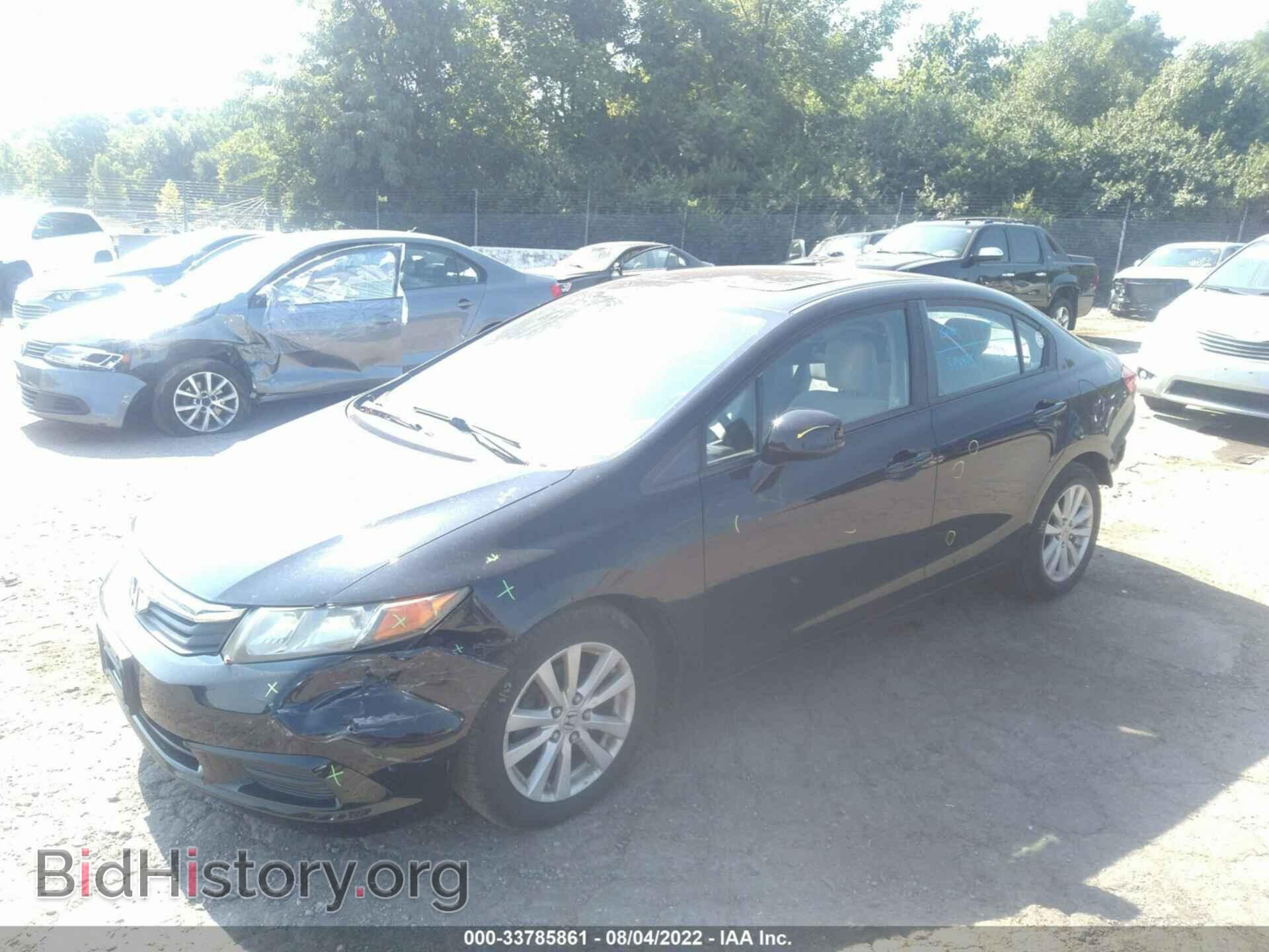 2012 HONDA CIVIC SDN - VIN: 19XFB2F83CE381030 - Фото 2