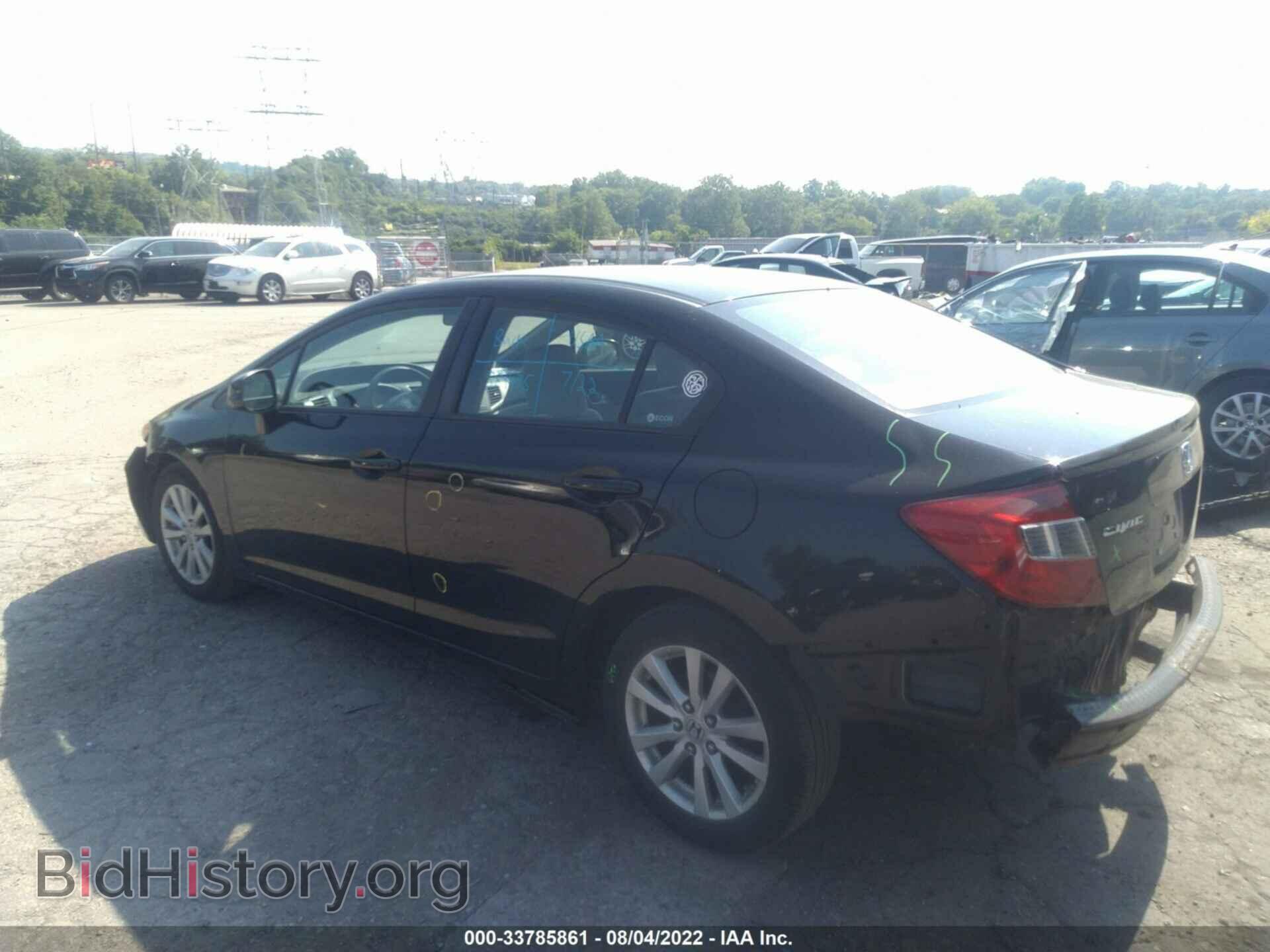 2012 HONDA CIVIC SDN - VIN: 19XFB2F83CE381030 - Фото 3