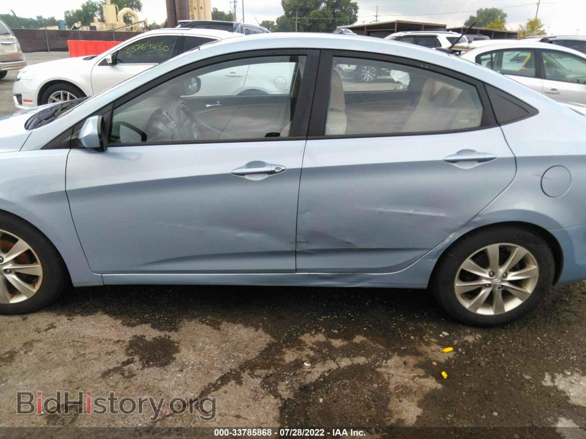 2012 HYUNDAI ACCENT - VIN: KMHCU4AE7CU078772 - Фото 6