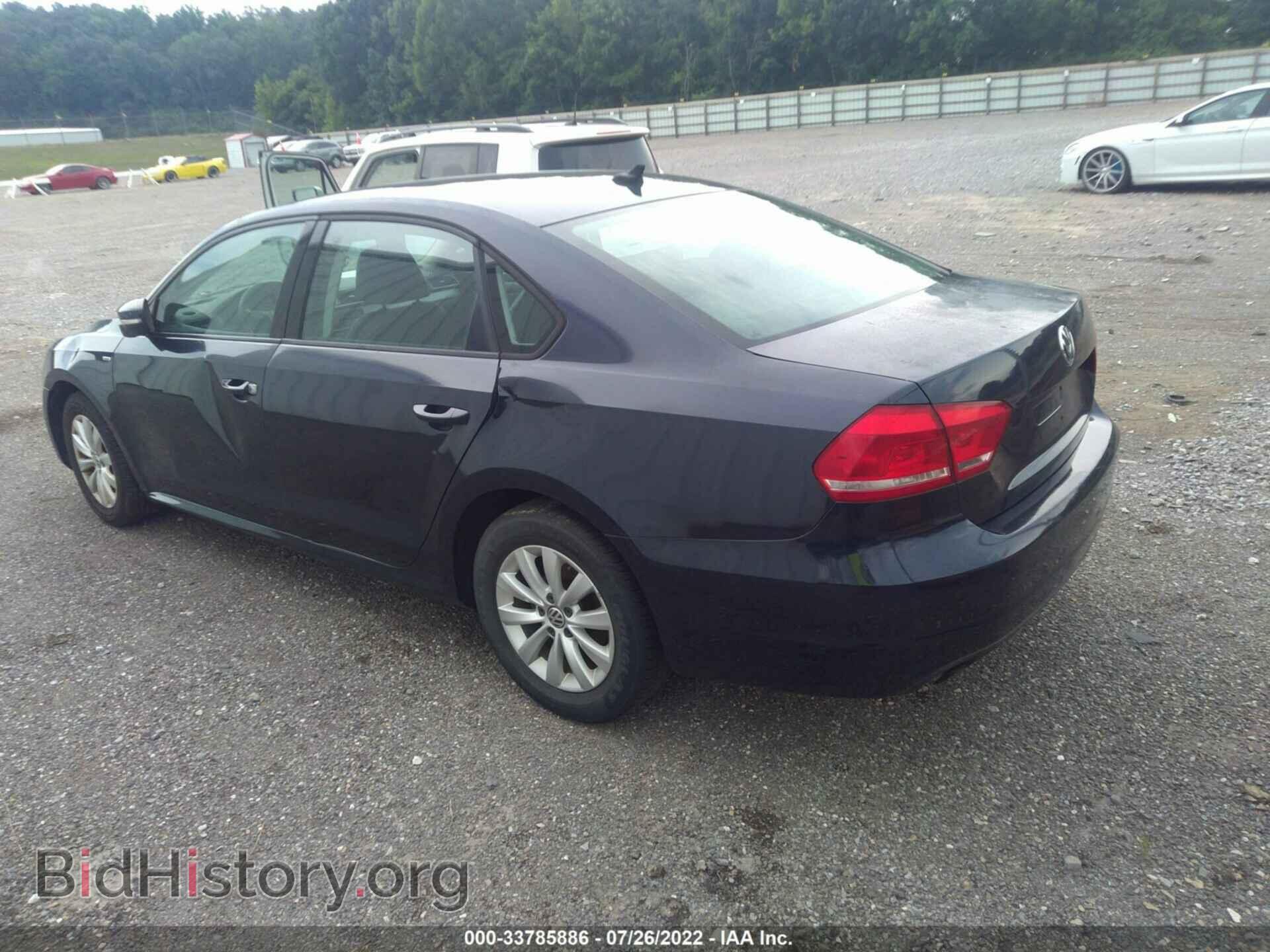 2014 VOLKSWAGEN PASSAT - VIN: 1VWAT7A37EC063824 - Фото 3