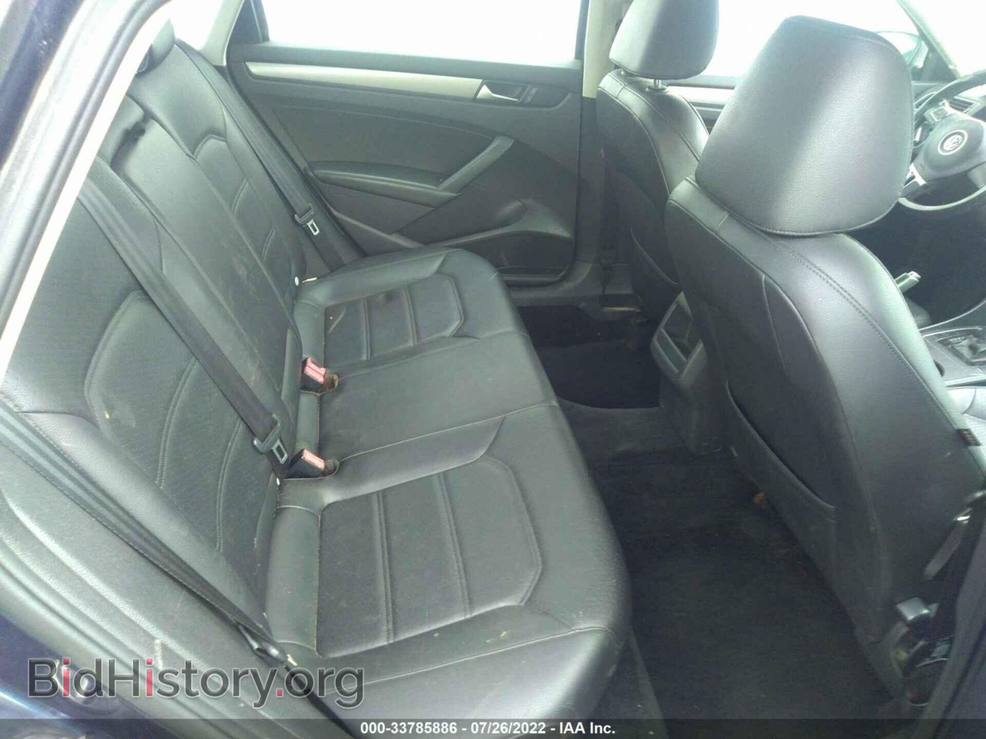 2014 VOLKSWAGEN PASSAT - VIN: 1VWAT7A37EC063824 - Фото 8