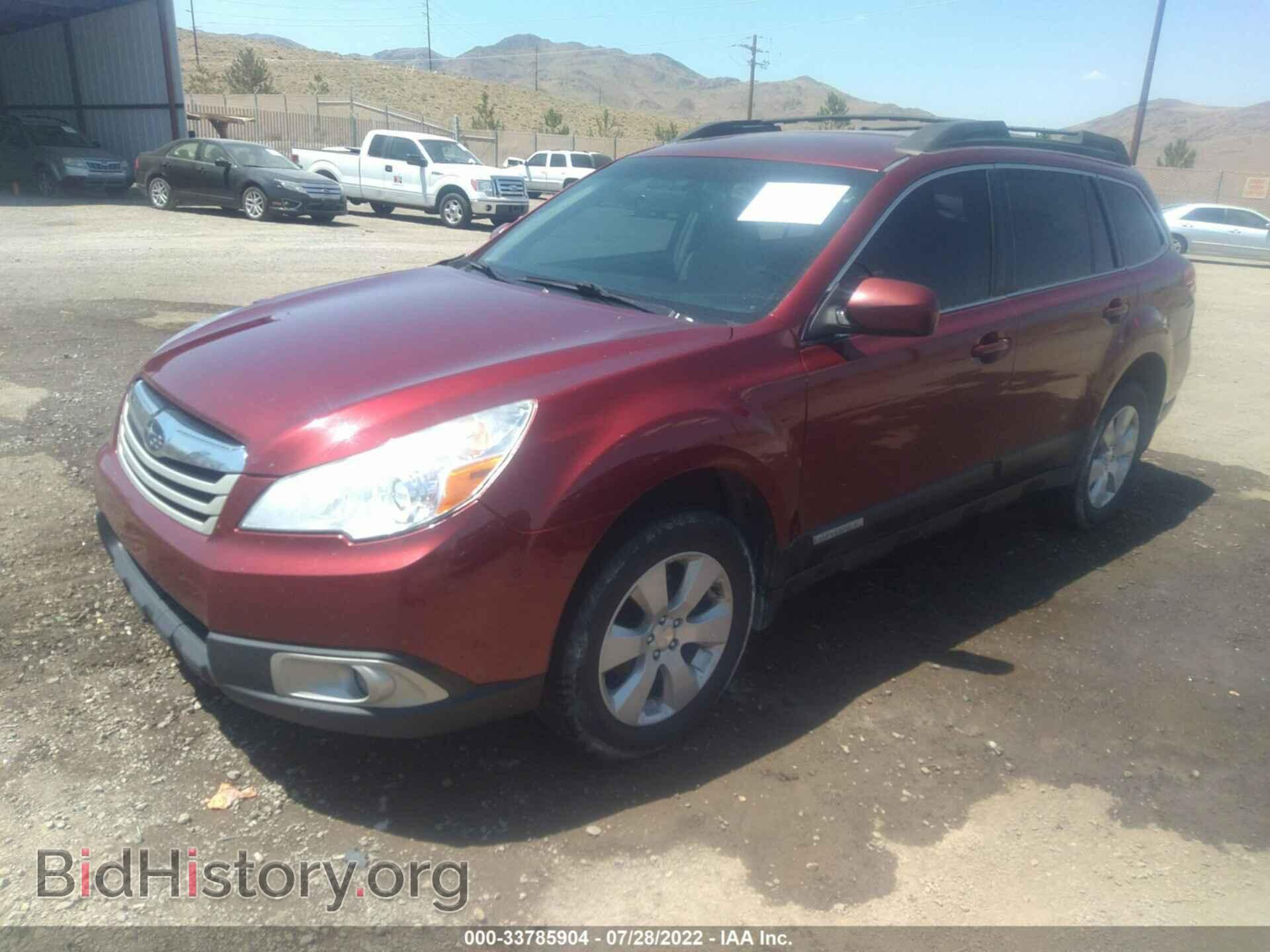 2011 SUBARU OUTBACK - VIN: 4S4BRBCC2B3376504 - Фото 2