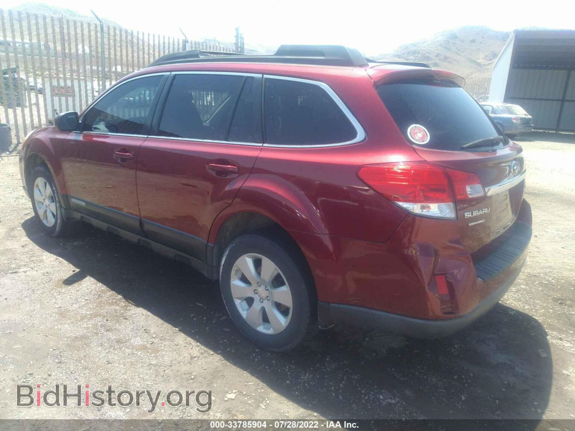 2011 SUBARU OUTBACK - VIN: 4S4BRBCC2B3376504 - Фото 3