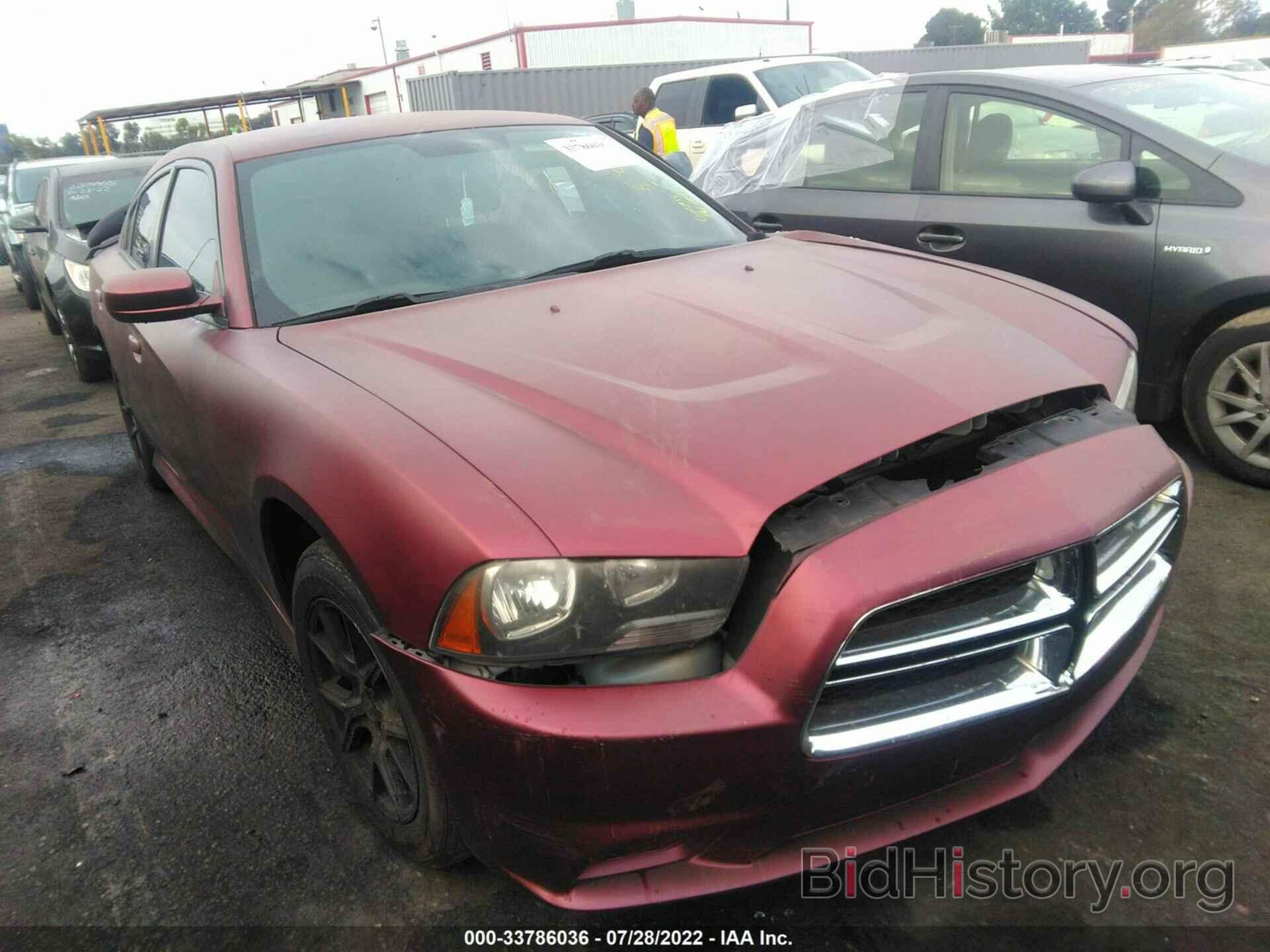 Photo 2C3CDXBGXCH139710 - DODGE CHARGER 2012