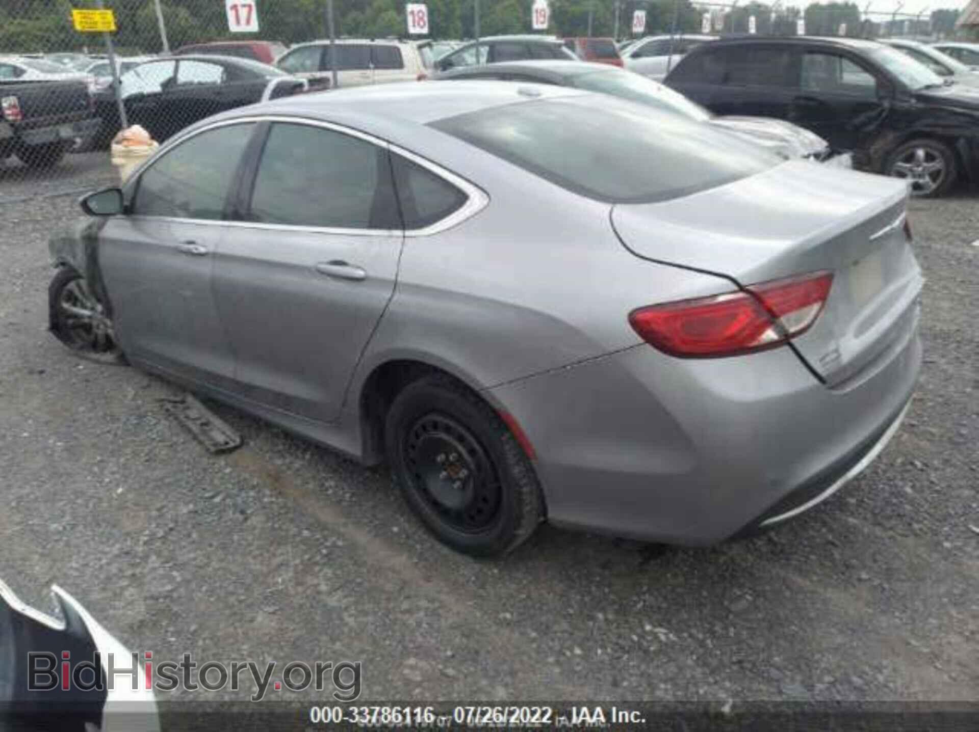 2015 CHRYSLER 200 - VIN: 1C3CCCAB2FN694731 - Фото 3