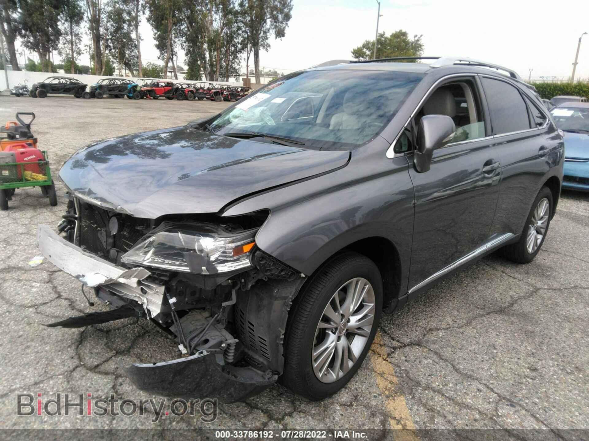 2013 LEXUS RX 350 - VIN: 2T2ZK1BA8DC131200 - Фото 2