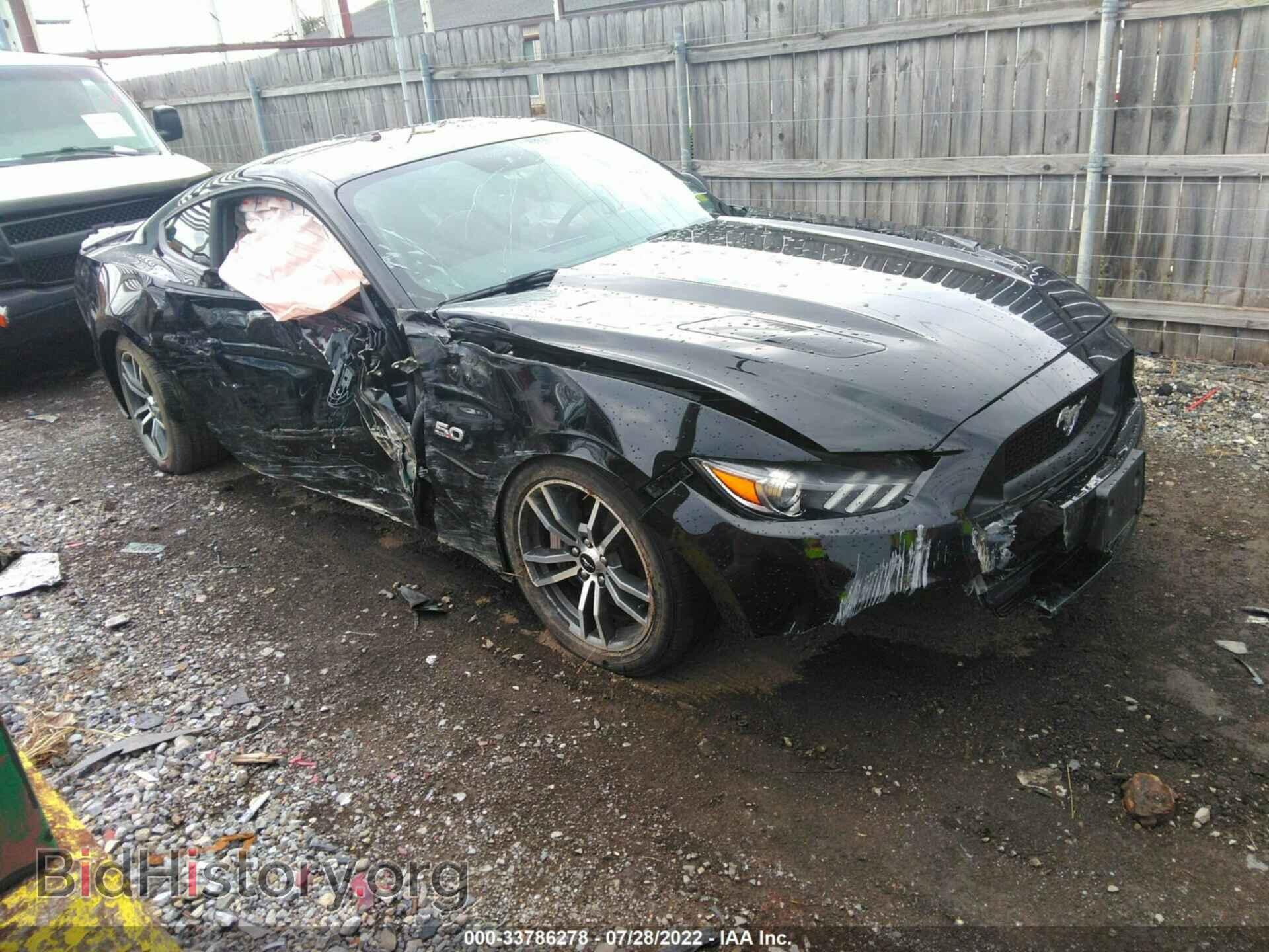 Фотография 1FA6P8CF3G5245611 - FORD MUSTANG 2016