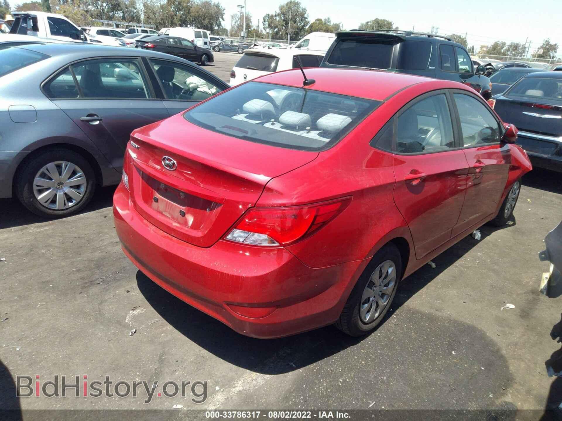 2017 HYUNDAI ACCENT - VIN: KMHCT4AE2HU298203 - Фото 4