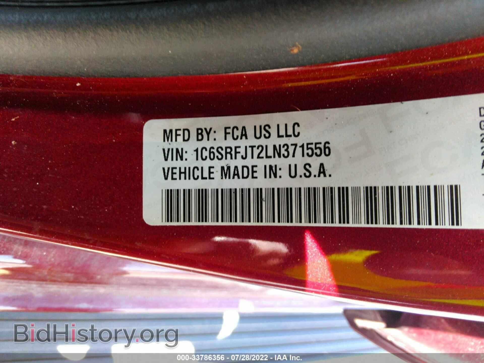2020 RAM 1500 - VIN: 1C6SRFJT2LN371556 - Фото 9