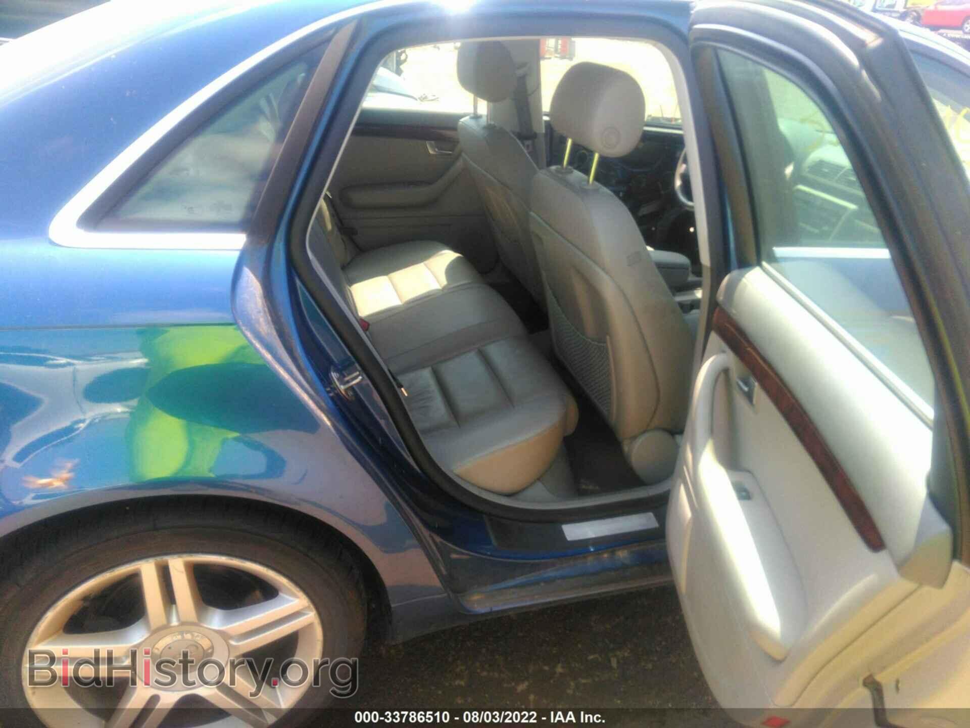 2006 AUDI A4 - VIN: WAUDG78E06A022358 - Фото 8
