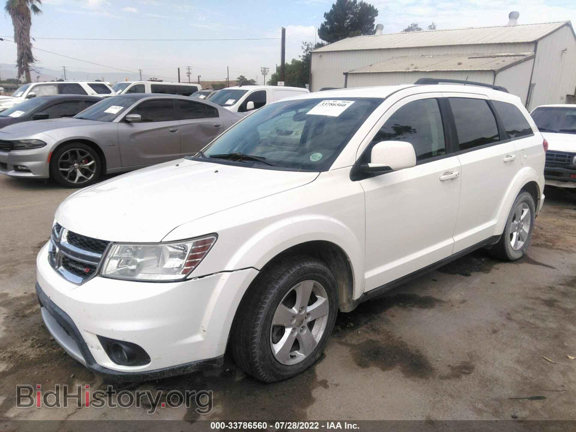 2012 DODGE JOURNEY - VIN: 3C4PDDBG9CT360573 - Фото 2
