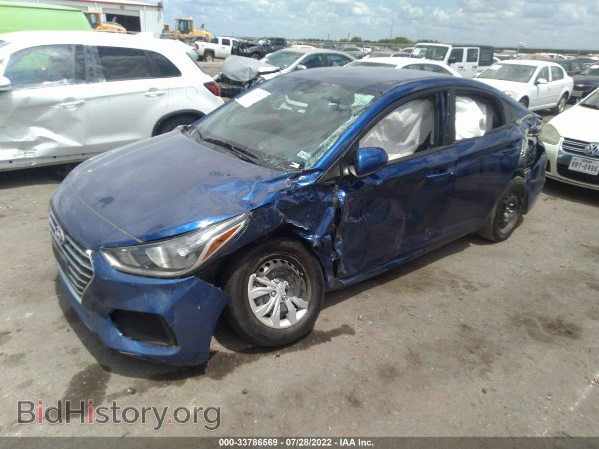 2021 HYUNDAI ACCENT - VIN: 3KPC24A62ME151307 - Фото 2