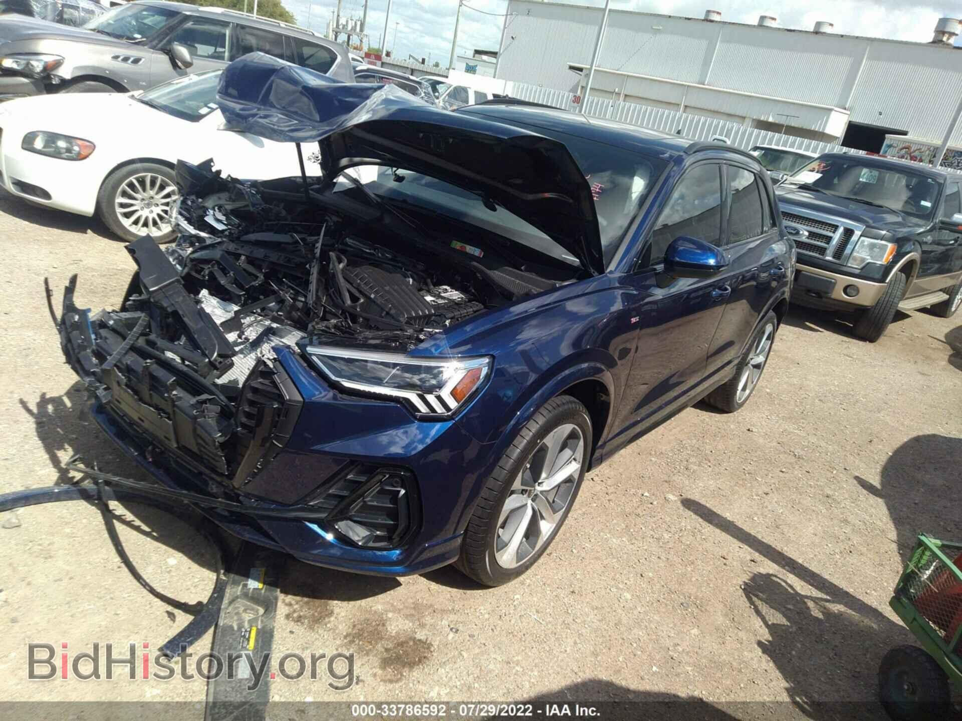 2022 AUDI Q3 - VIN: WA1EECF33N1135513 - Фото 2