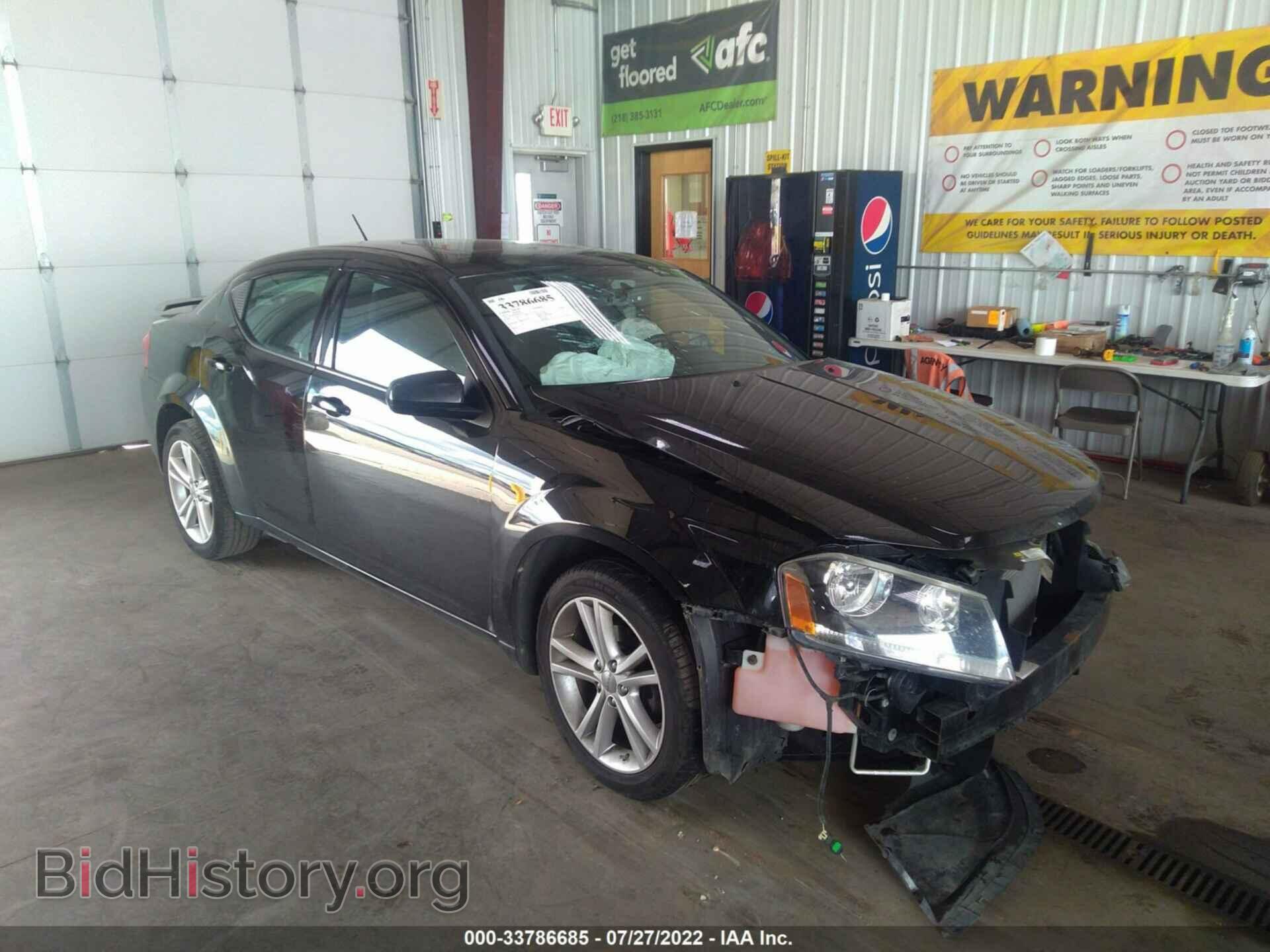 Photo 1C3CDZCB8DN594322 - DODGE AVENGER 2013
