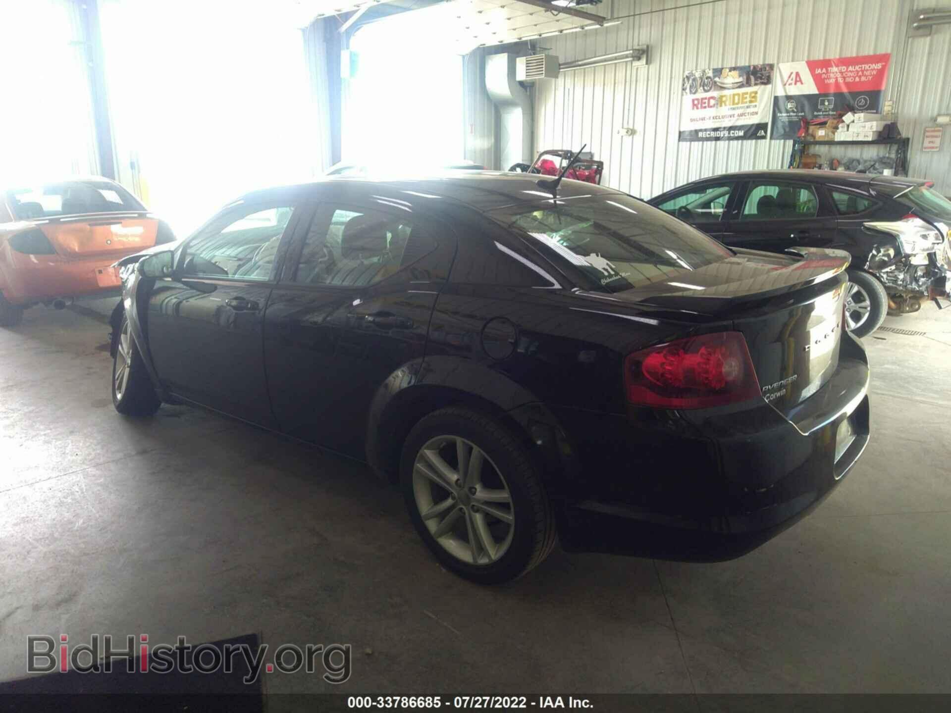 2013 DODGE AVENGER - VIN: 1C3CDZCB8DN594322 - Photo 3