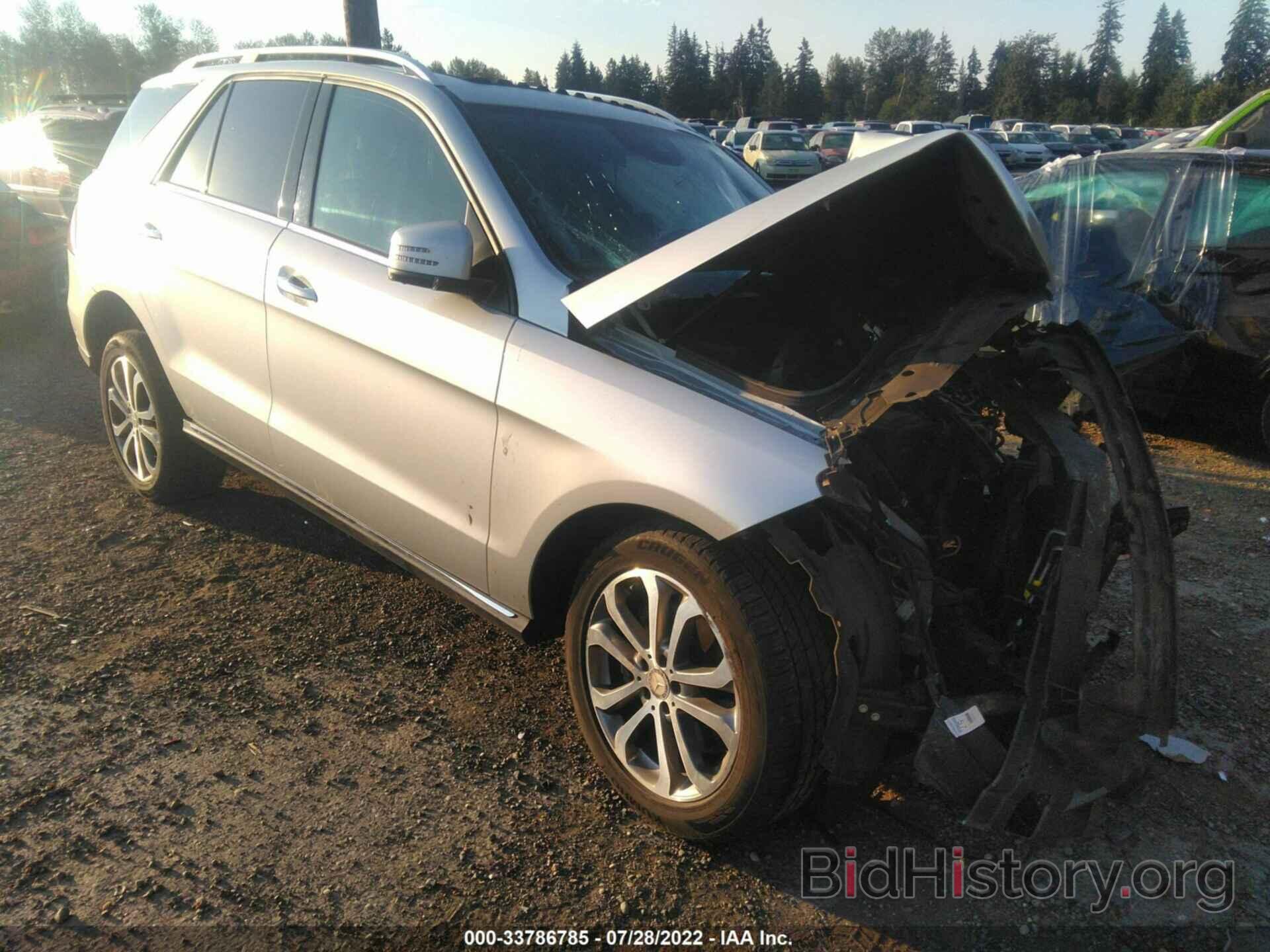 Photo 4JGDA5HBXGA640010 - MERCEDES-BENZ GLE 2016