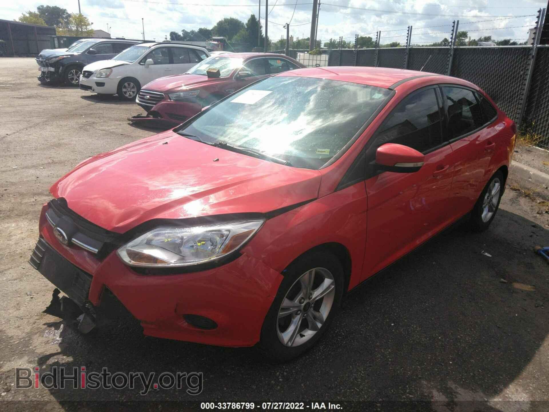 2014 FORD FOCUS - VIN: 1FADP3F21EL138147 - Фото 2