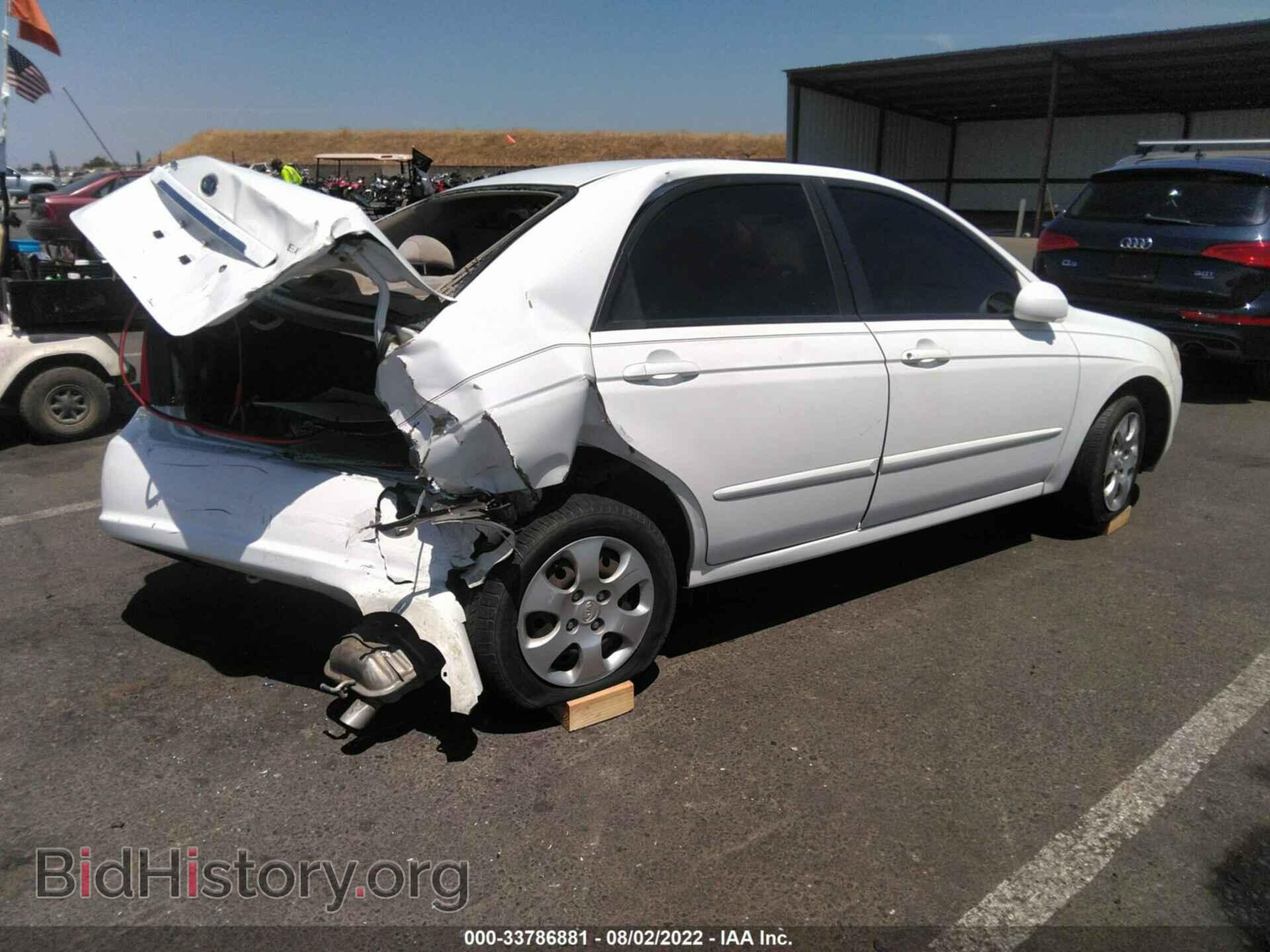 2007 KIA SPECTRA - VIN: KNAFE122775475977 - Фото 4