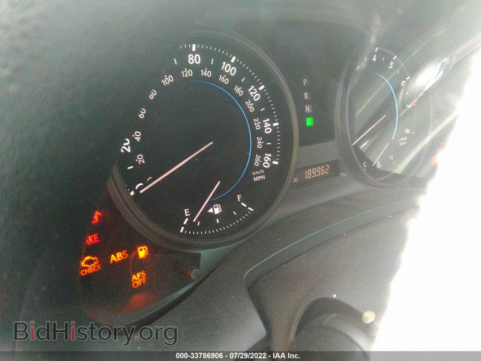 2010 LEXUS IS 250 - VIN: JTHBF5C20A5120787 - Фото 7