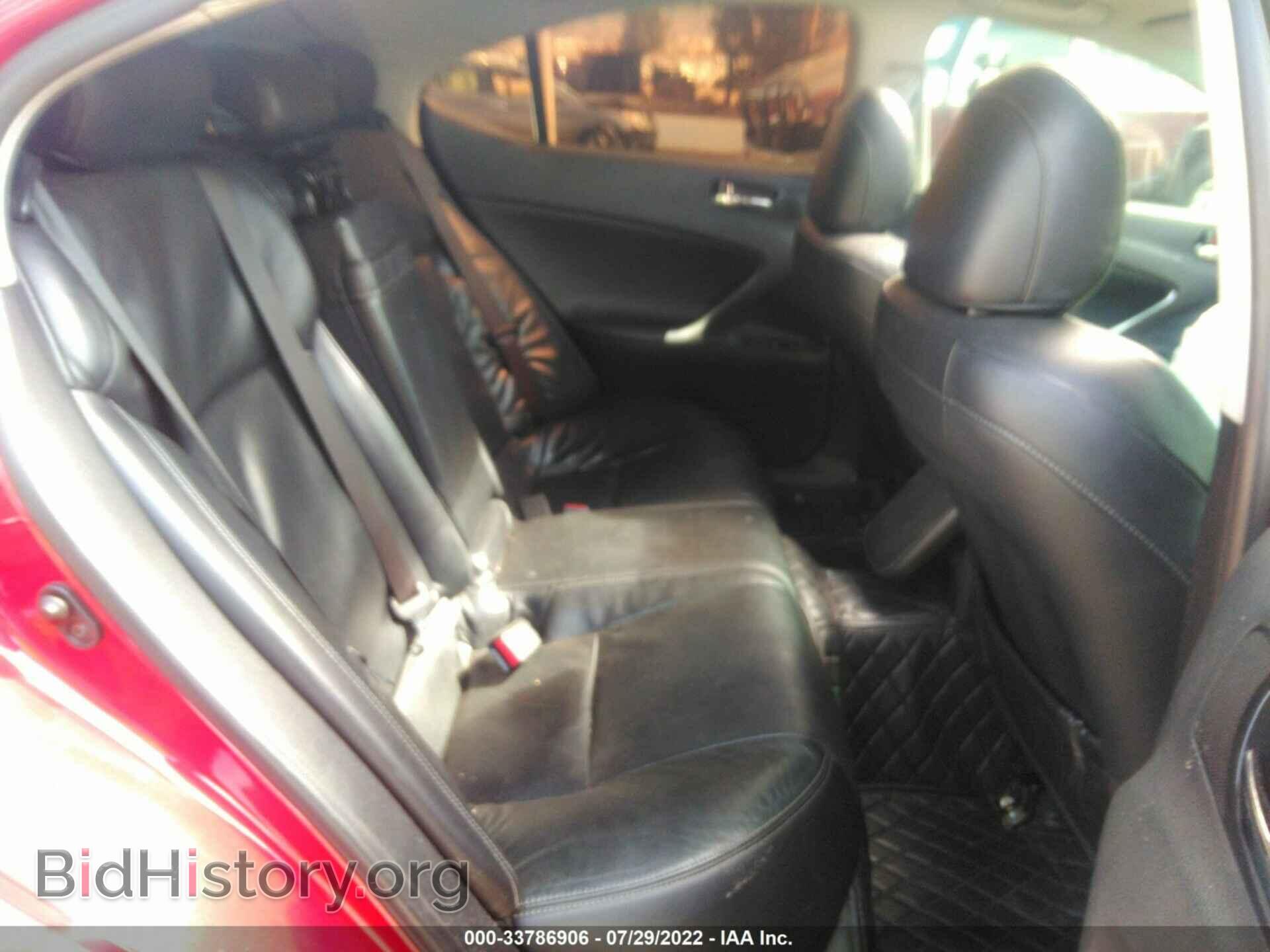 2010 LEXUS IS 250 - VIN: JTHBF5C20A5120787 - Фото 8