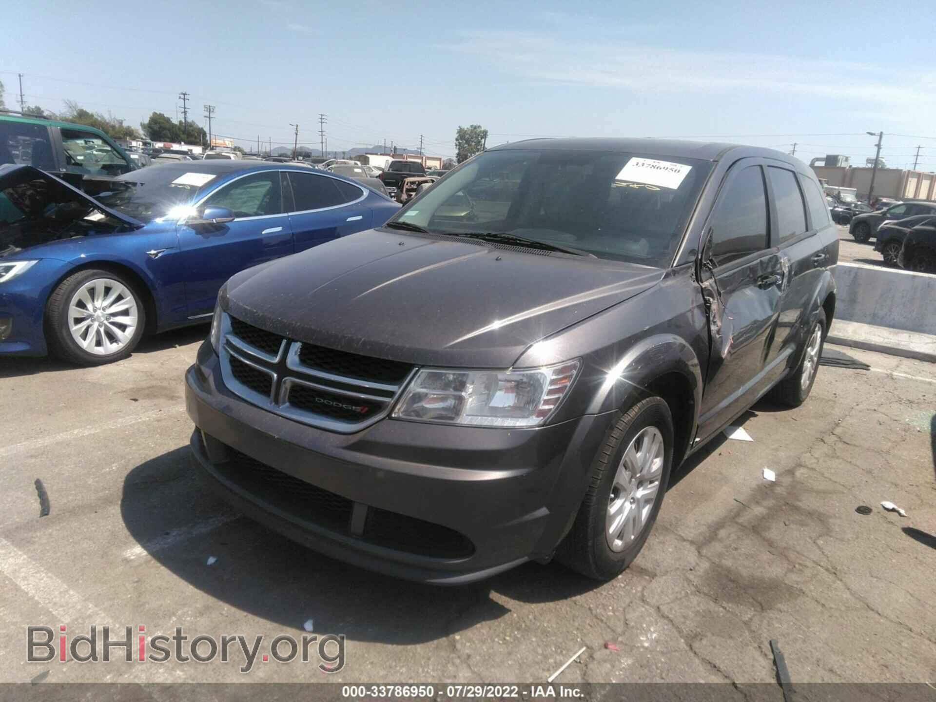 2014 DODGE JOURNEY - VIN: 3C4PDCAB9ET235611 - Фото 2