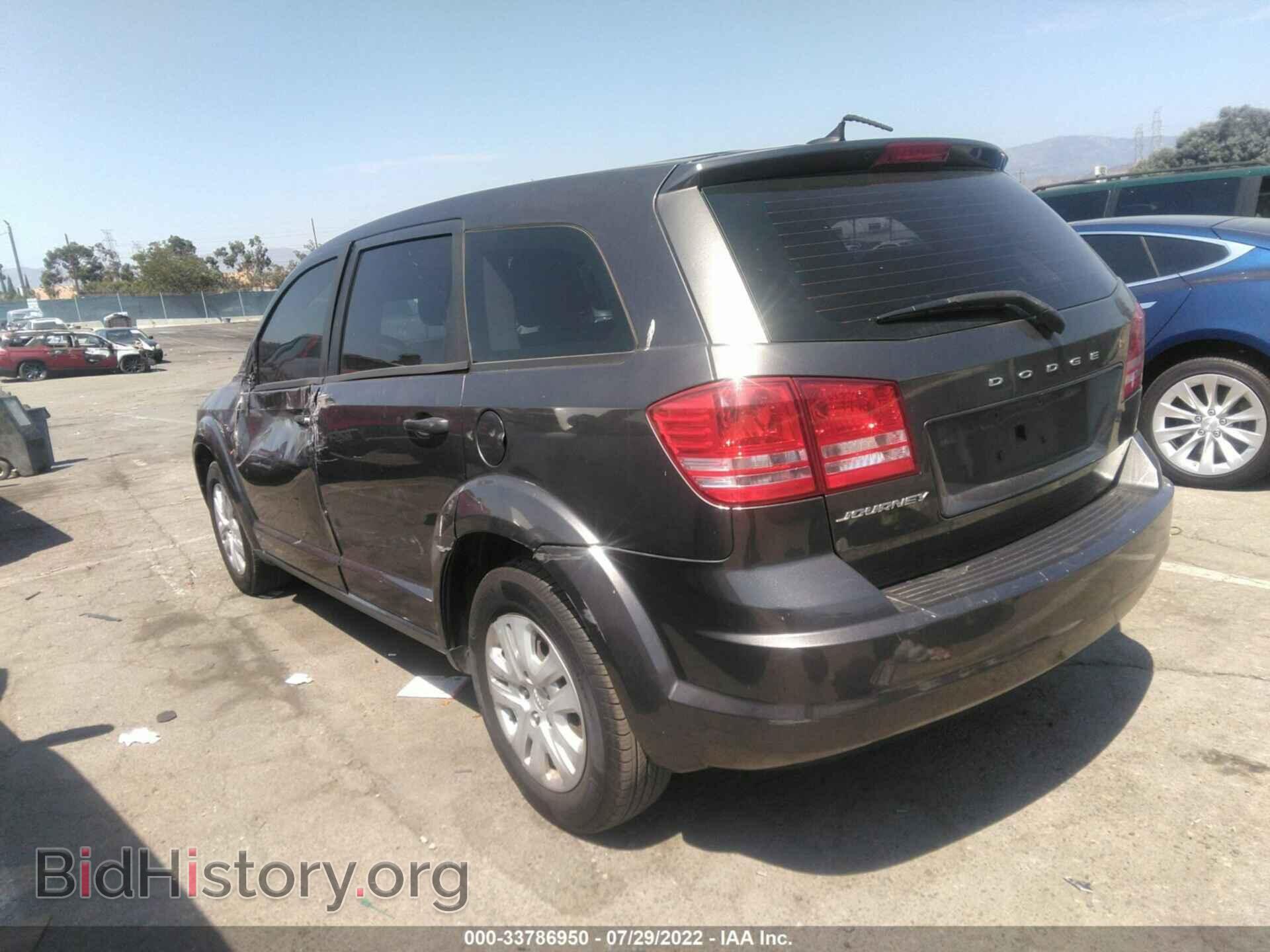 2014 DODGE JOURNEY - VIN: 3C4PDCAB9ET235611 - Фото 3