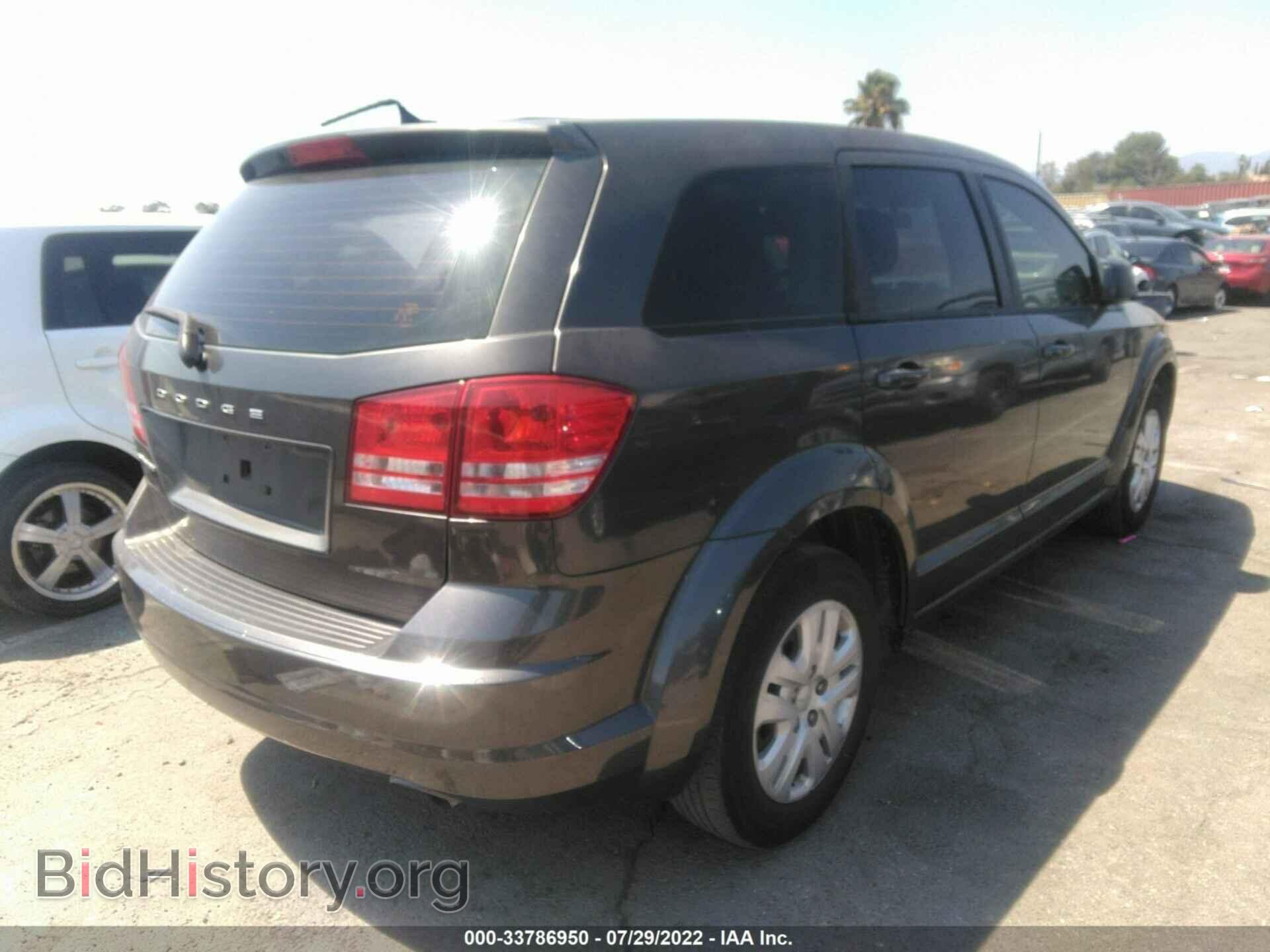 2014 DODGE JOURNEY - VIN: 3C4PDCAB9ET235611 - Фото 4