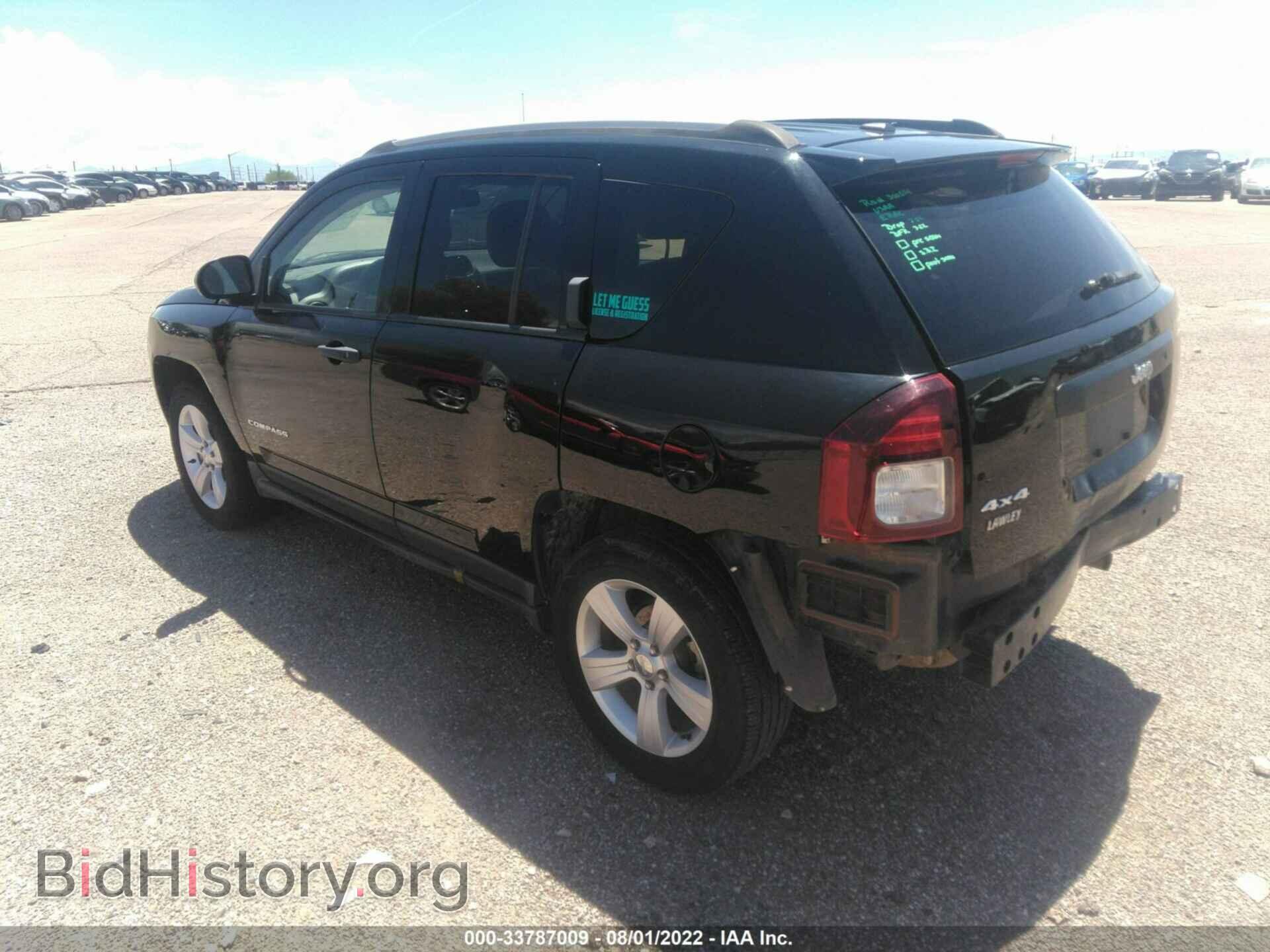 2016 JEEP COMPASS - VIN: 1C4NJDBB7GD585395 - Фото 3